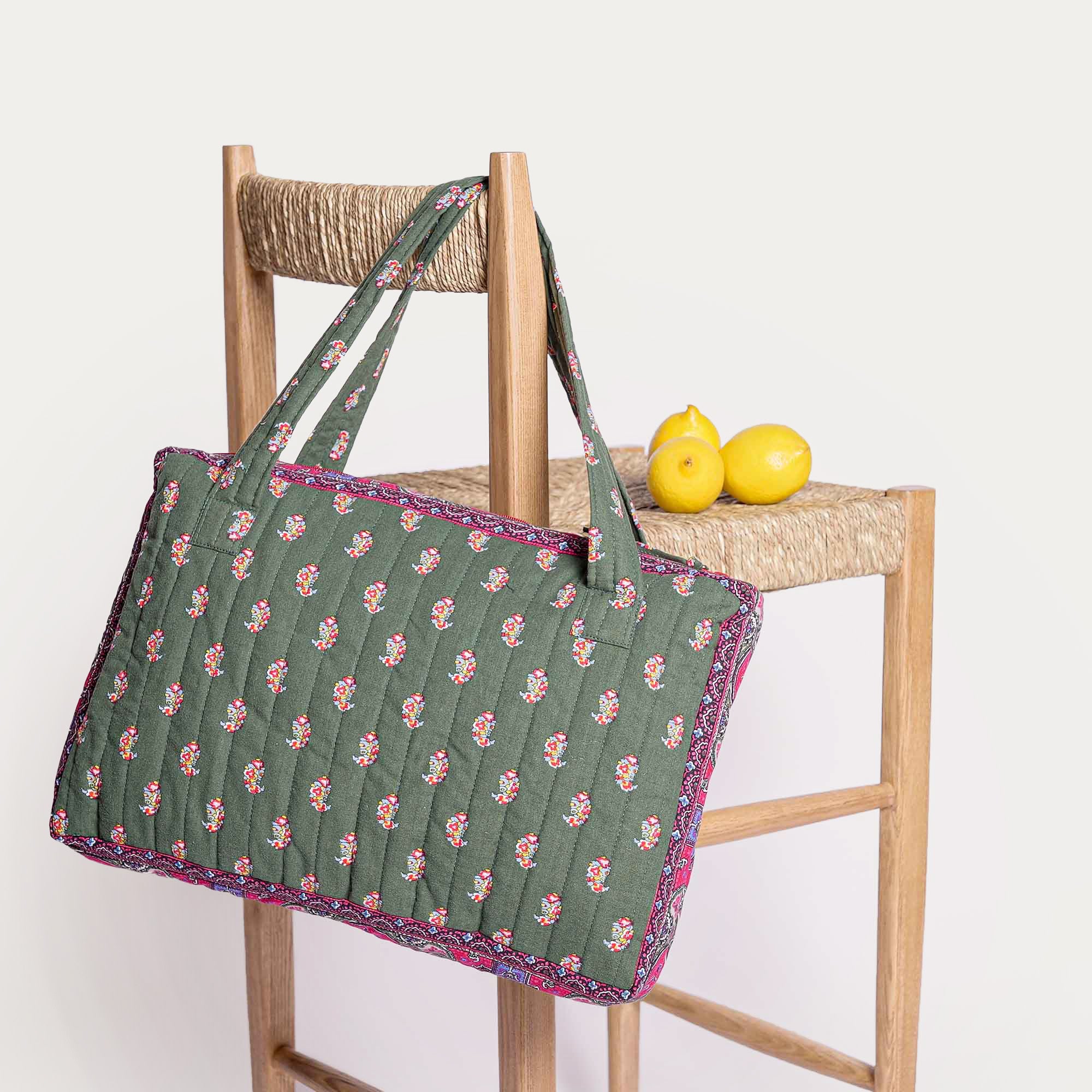 SAC ESTOUBLON CALICOT - Vert