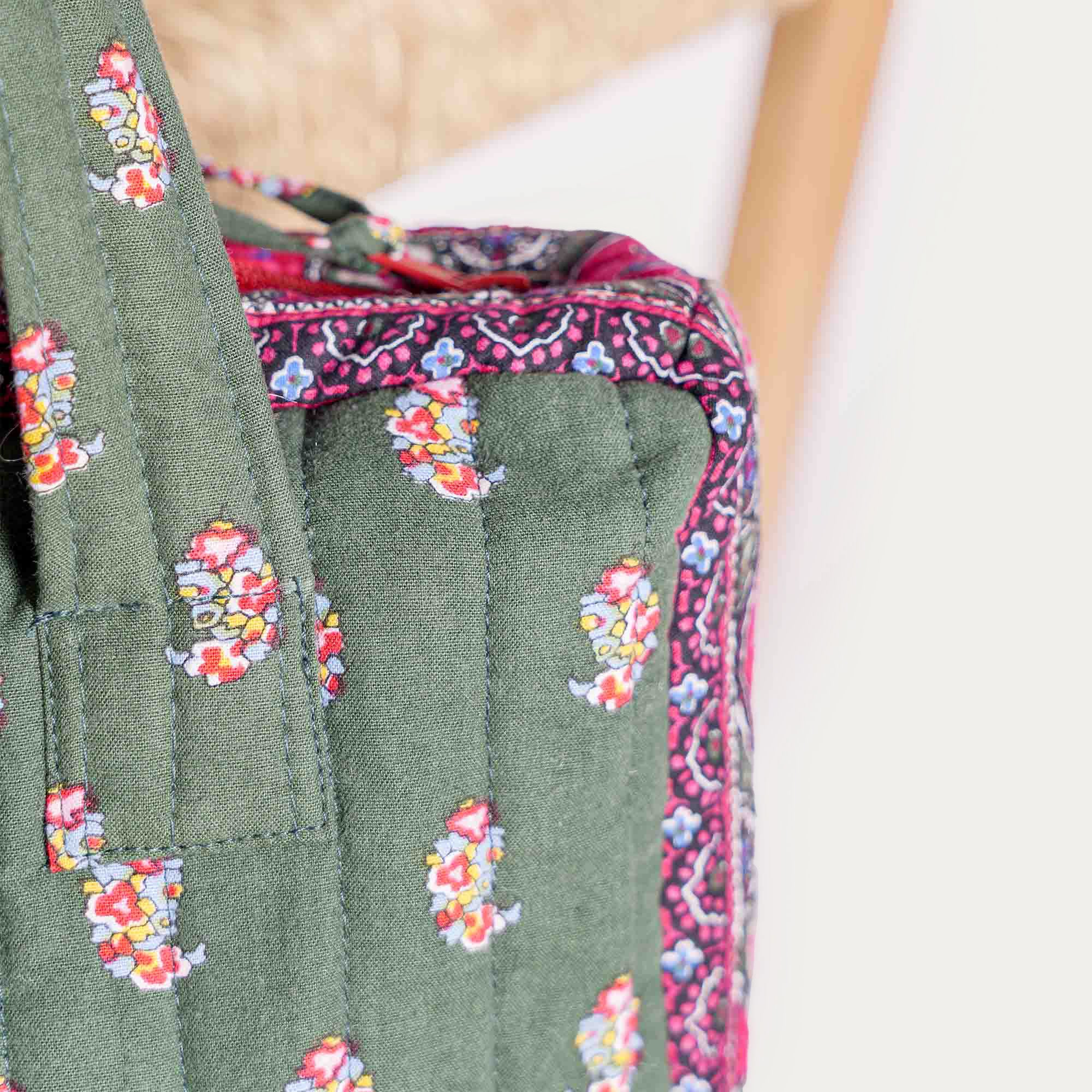 SAC ESTOUBLON CALICOT - Vert