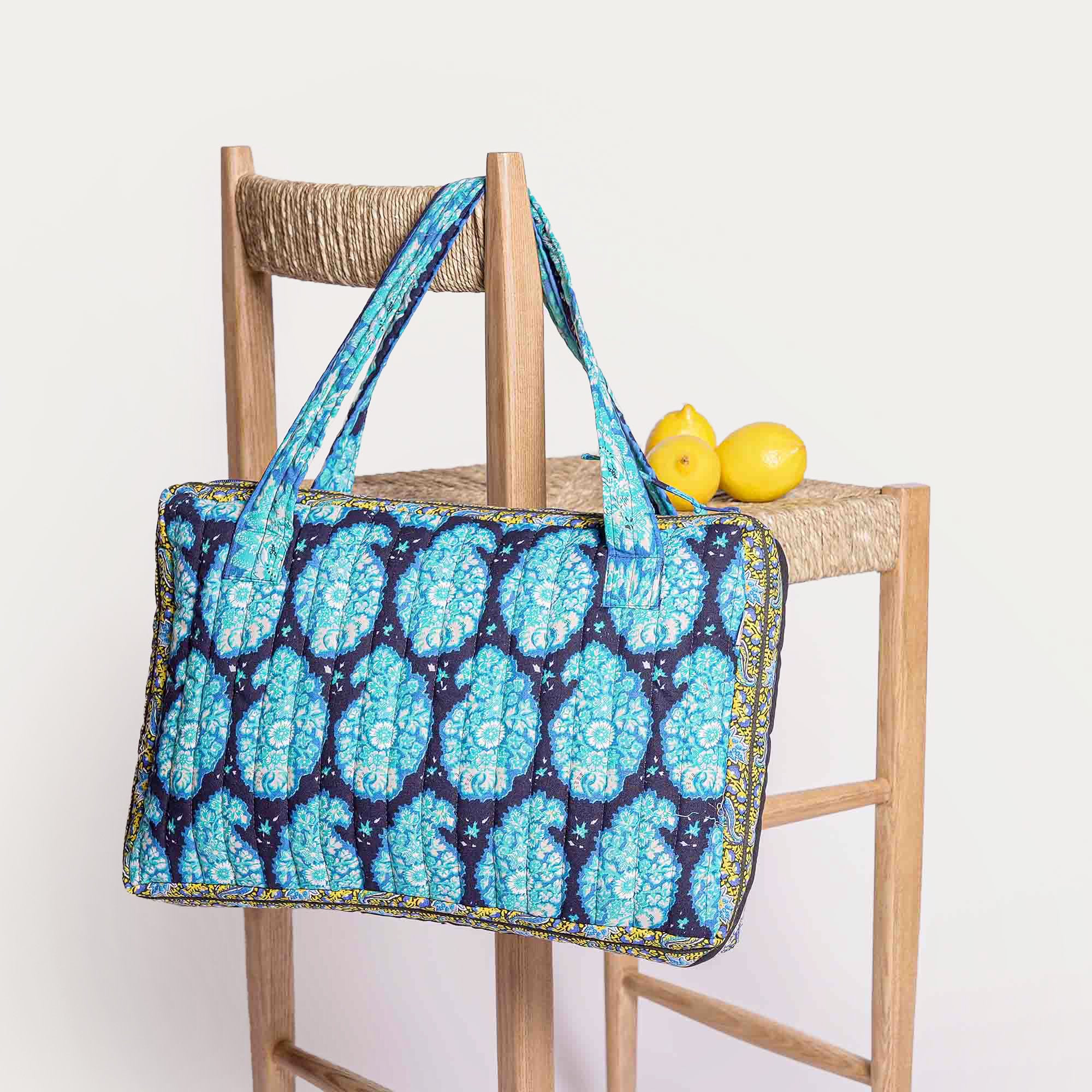 SAC ESTOUBLON SHRIMATI - Turquoise