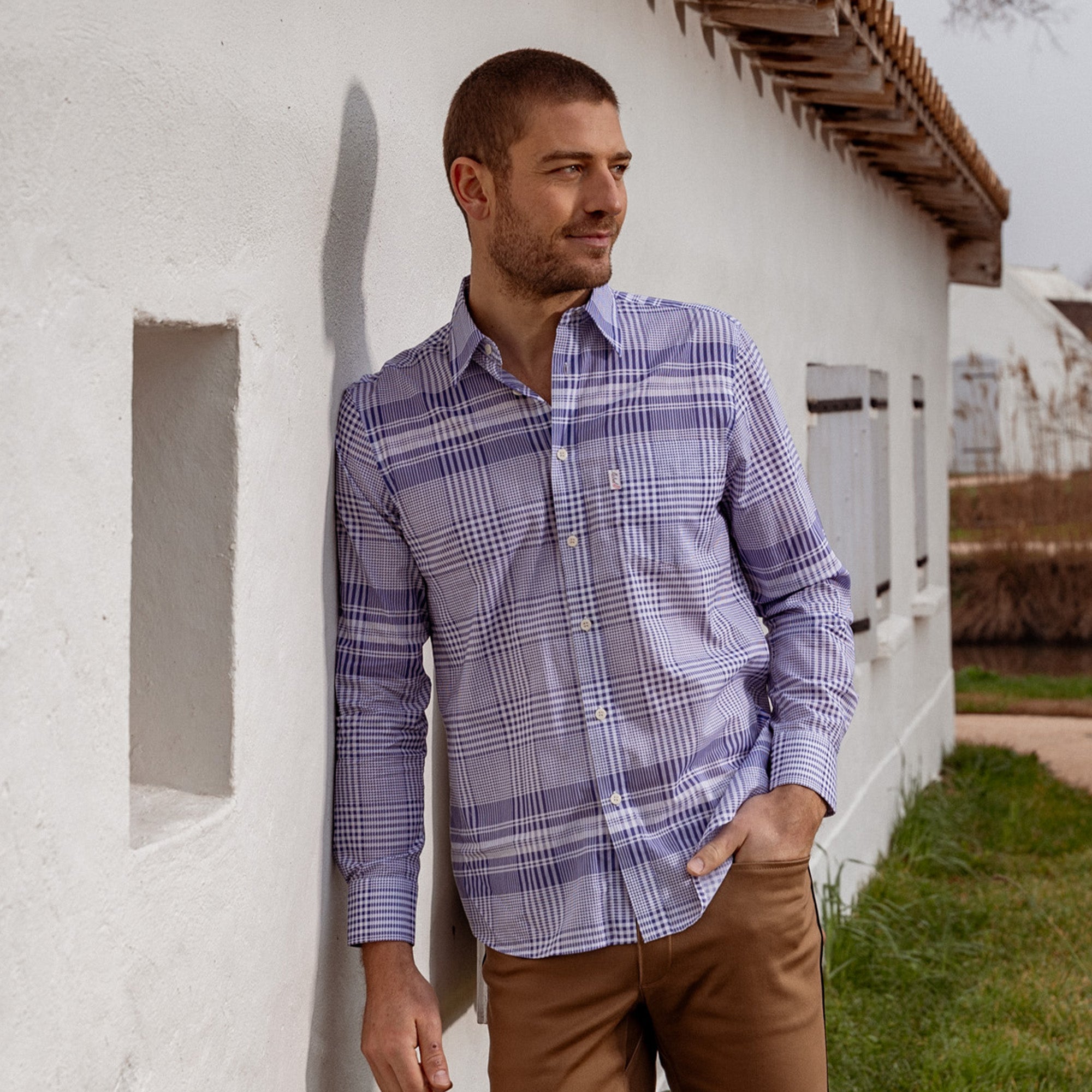 CHEMISE TRADITION SUADOU Indigo