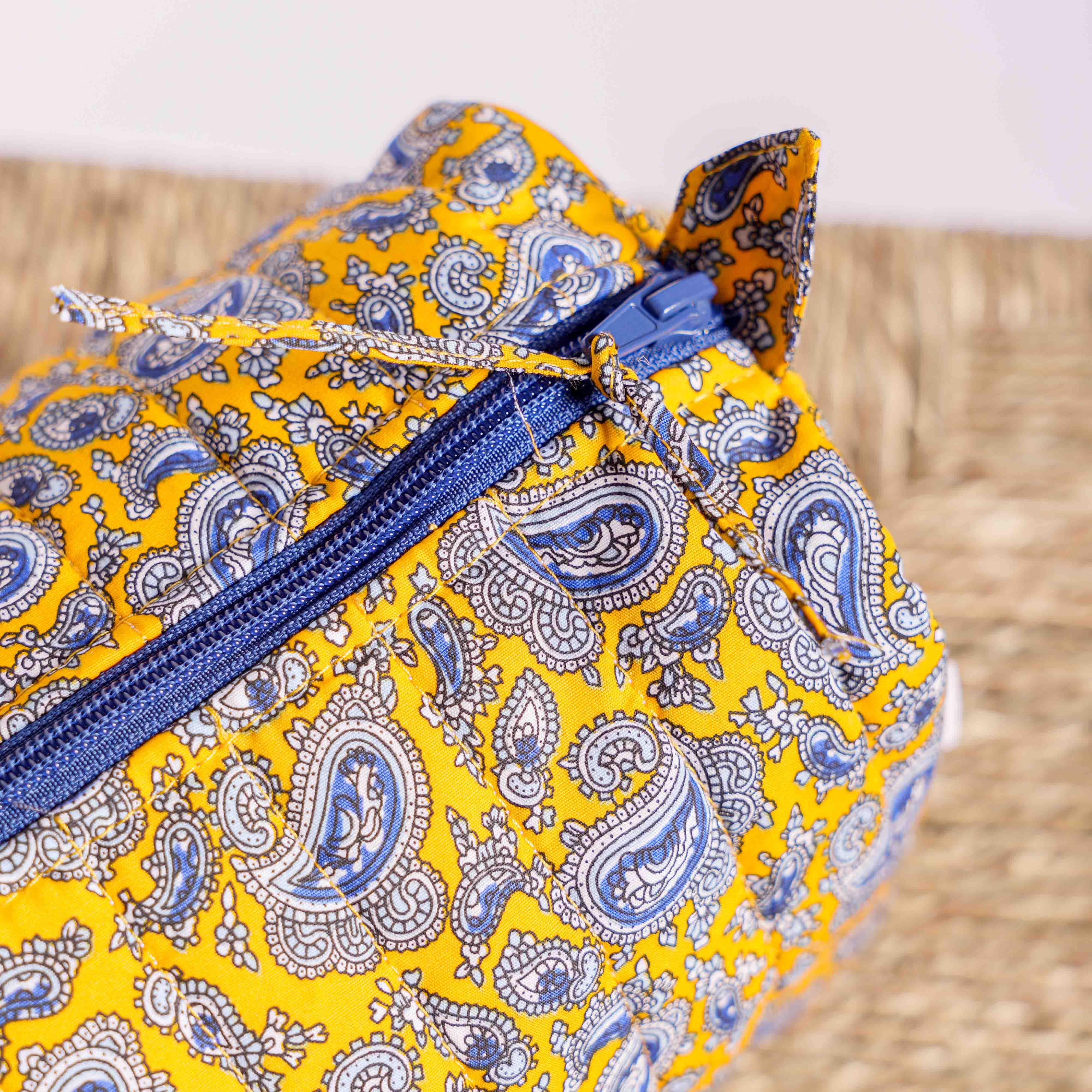 FARAMAN CASHMERE POUCH Yellow