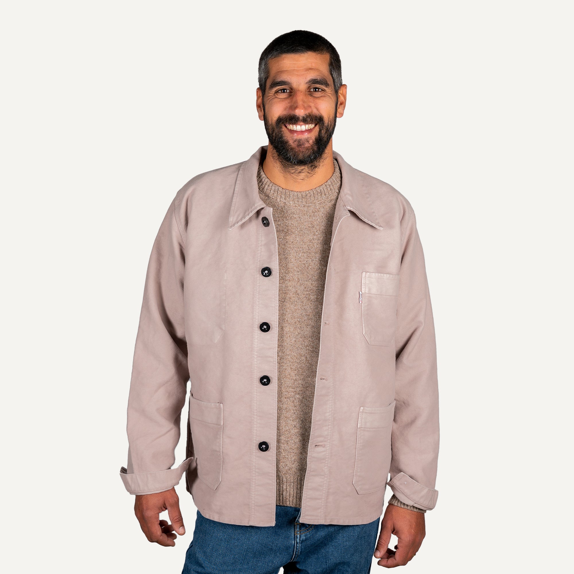 VESTE BOURGERON MOLESKINE Argile Unisexe