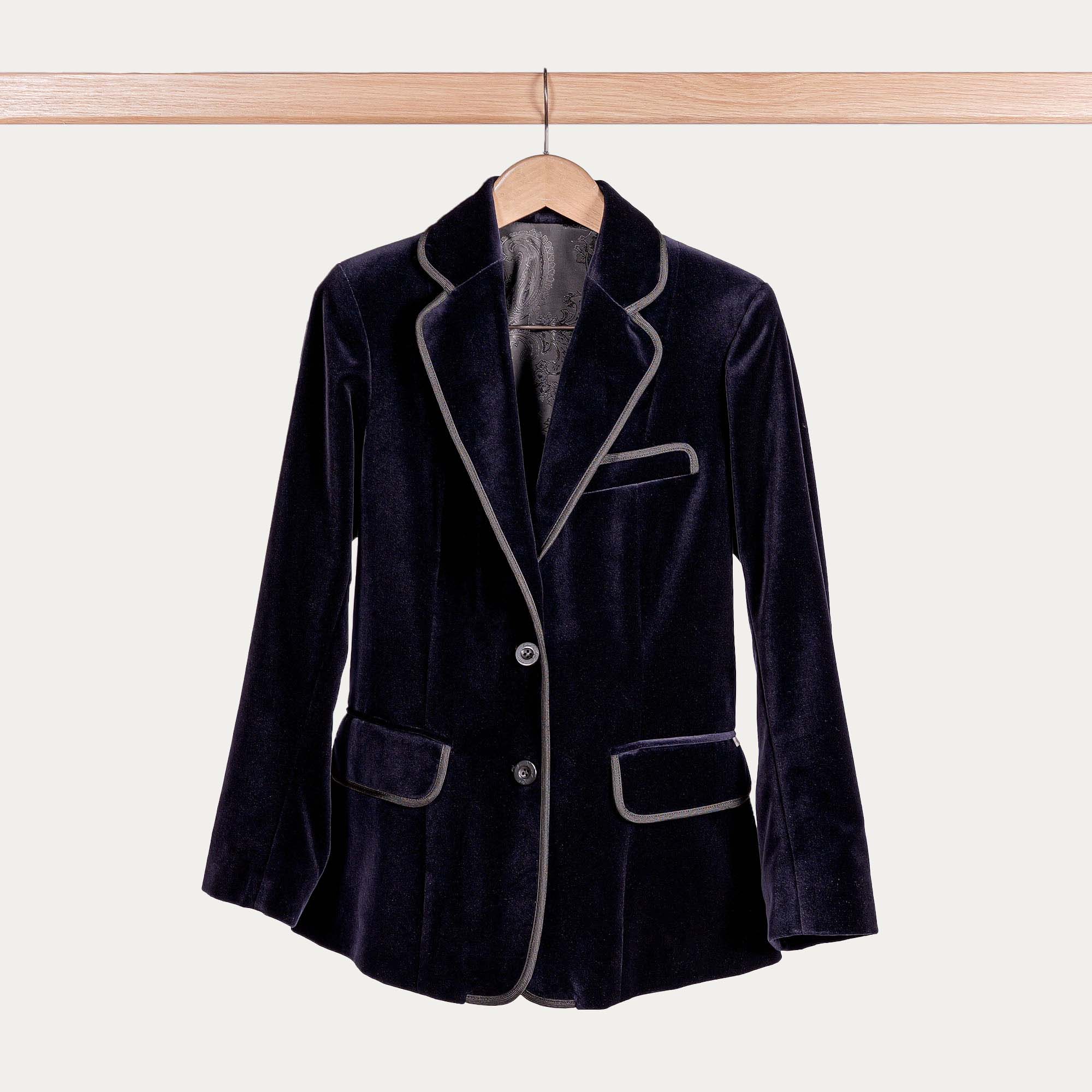 Véritable Veste de Gardian Femme Marine profond