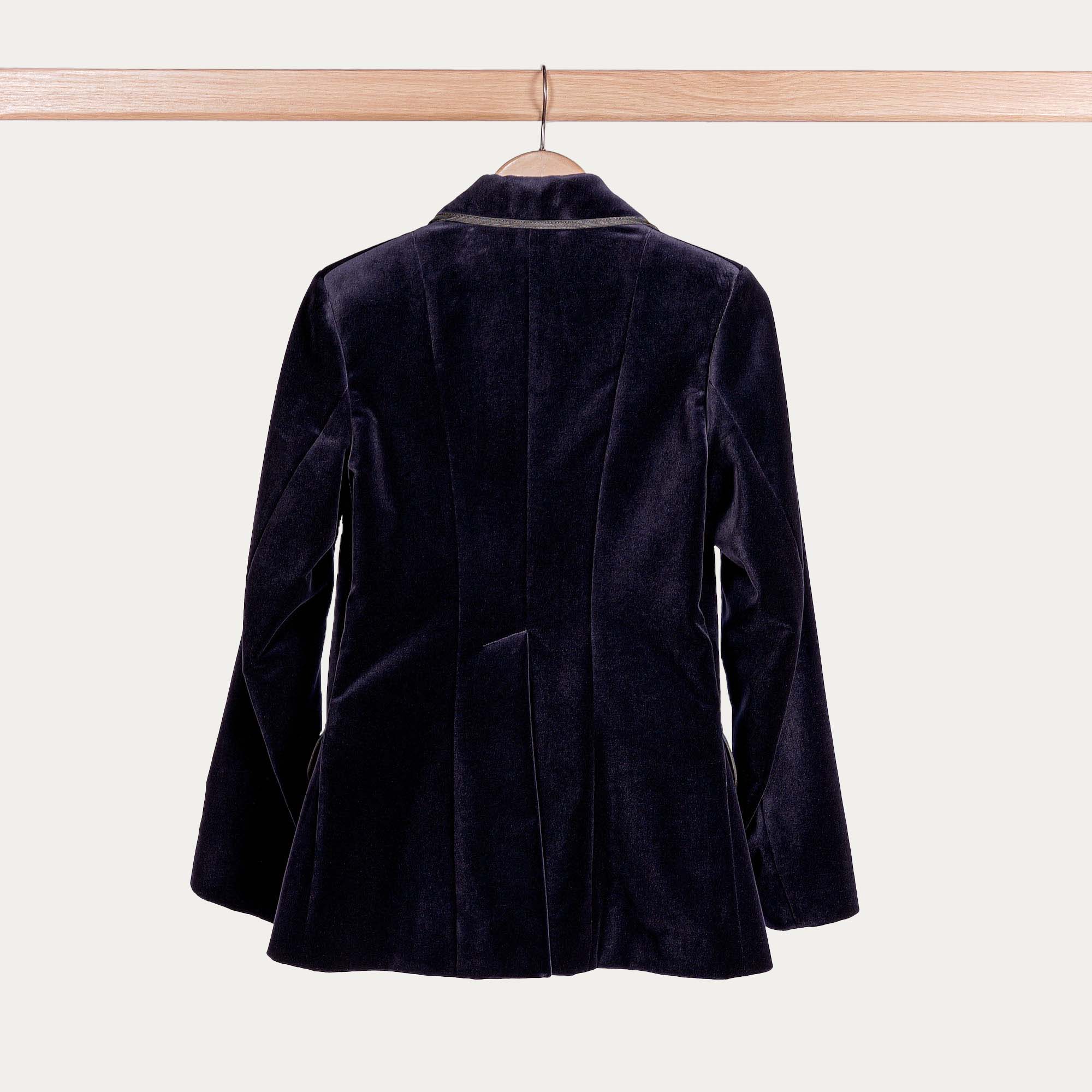 Véritable Veste de Gardian Femme Marine profond