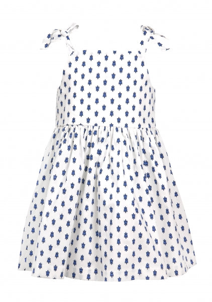 ROBE CALANQUE Mosca Blanc/Bleu