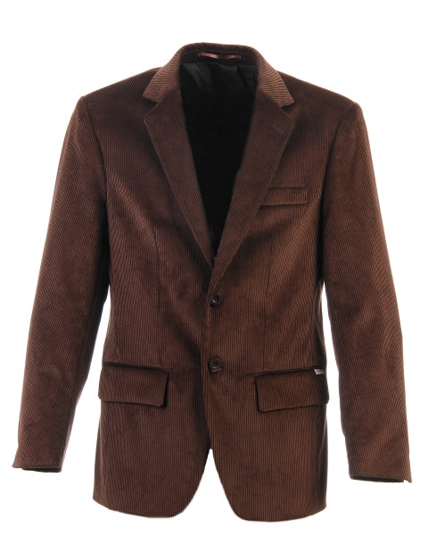Veste ANTIBES velours côtelé Marron