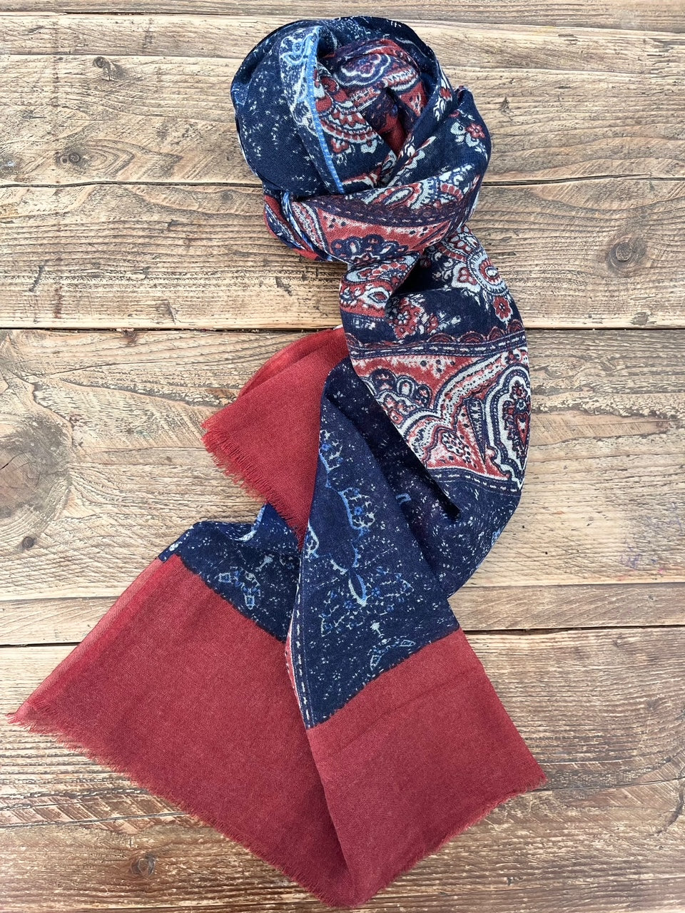 Wool Scarf ACTEUR Red