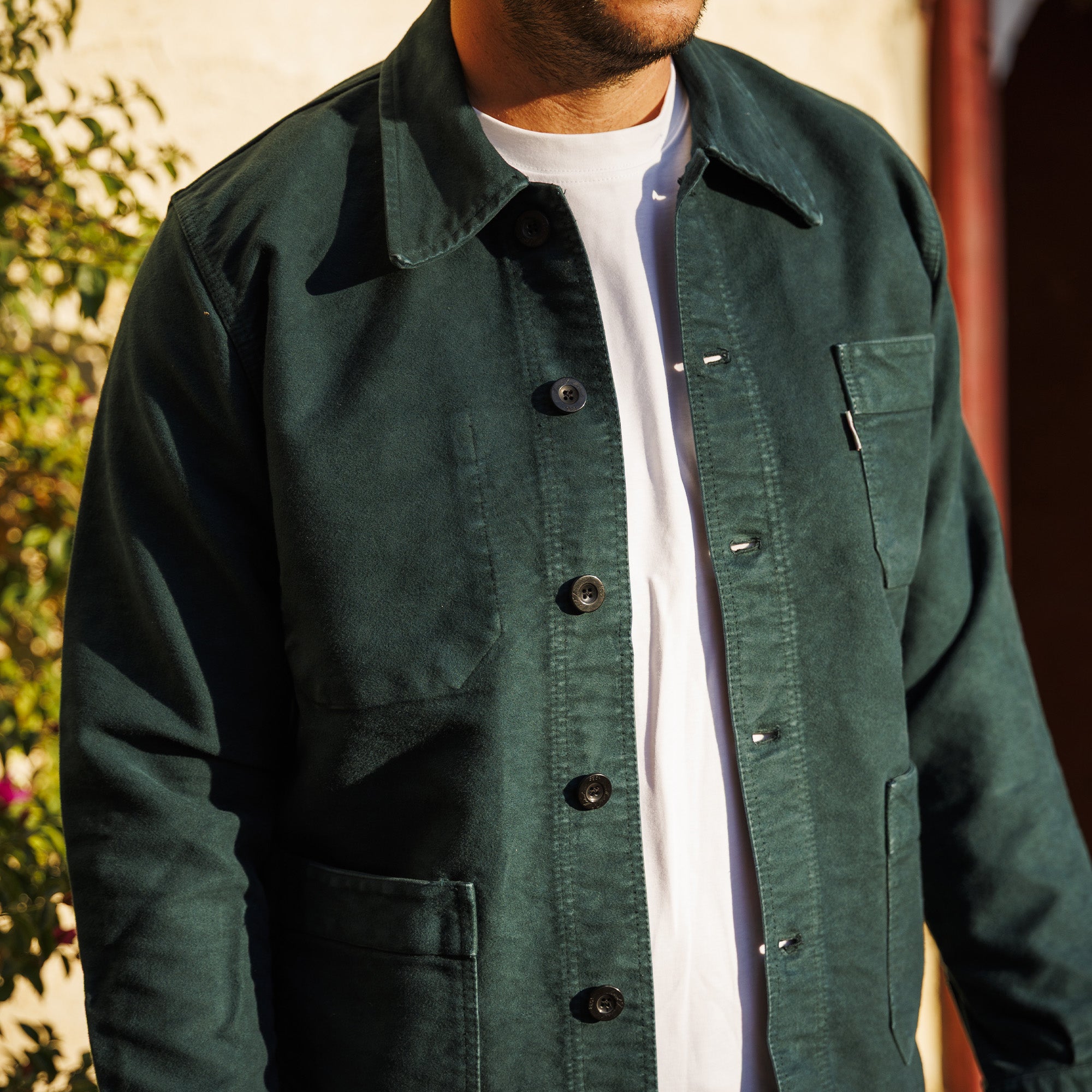 VESTE BOURGERON MOLESKINE