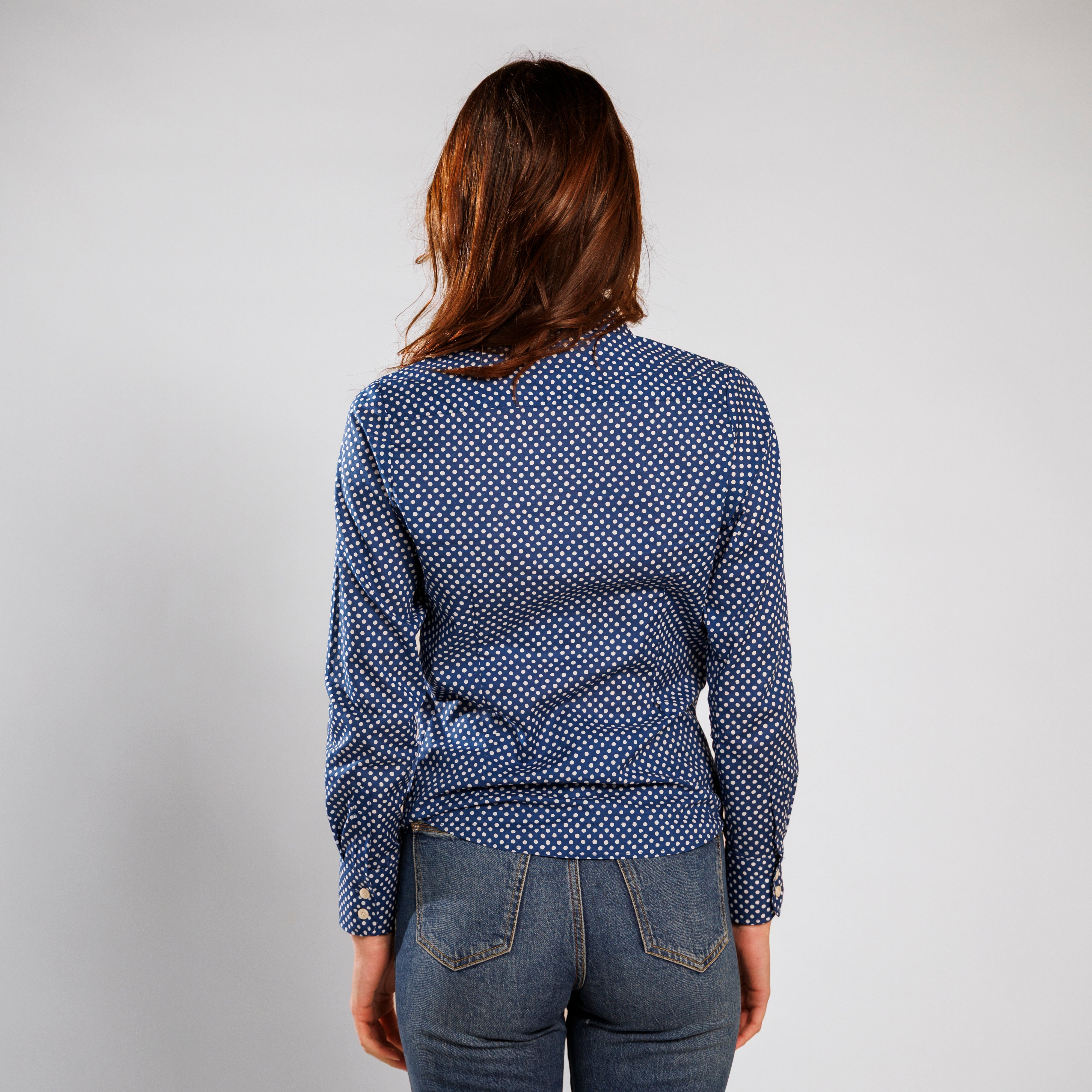 CHEMISIER CAMISO POIS GIPSY Indigo