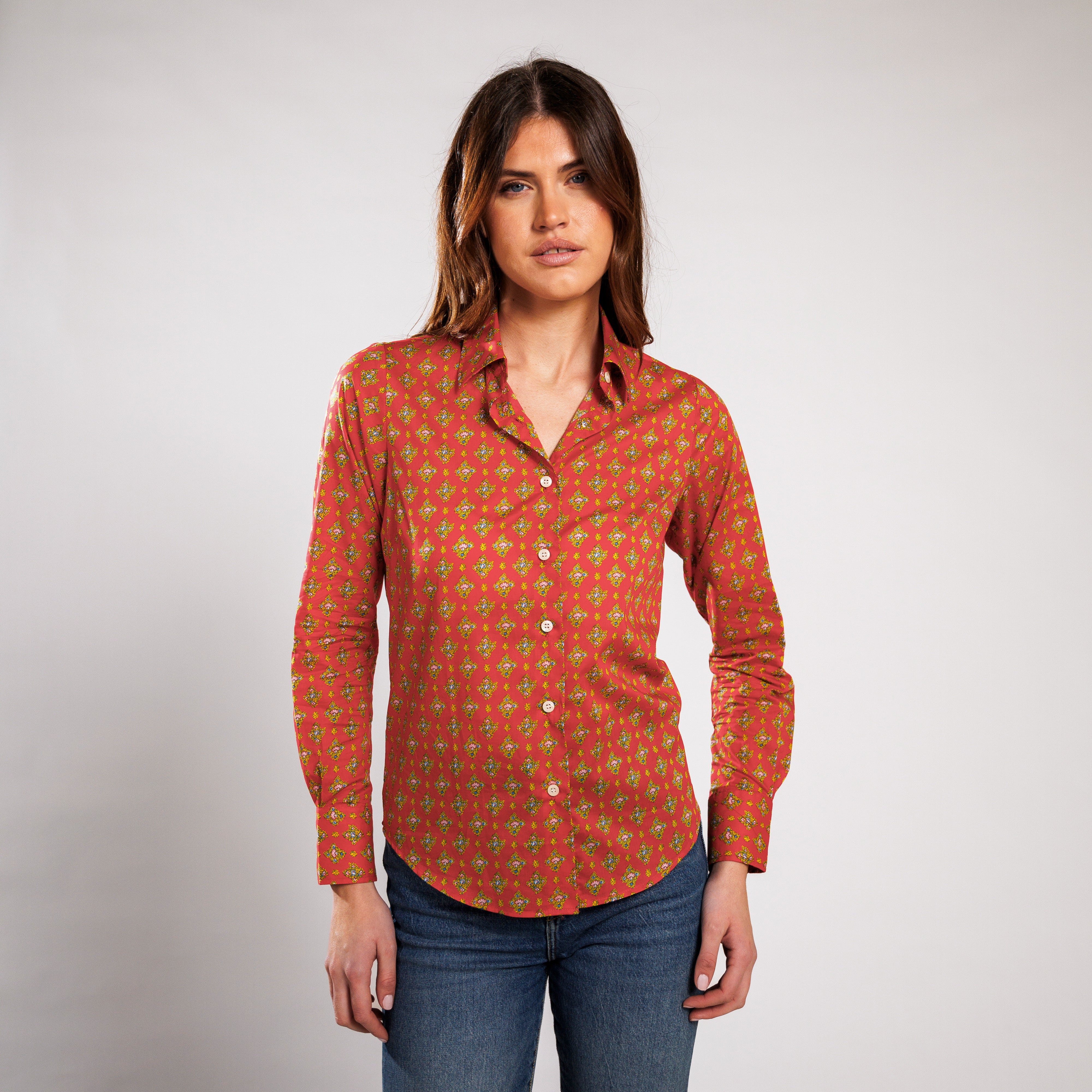 CHEMISIER CAMISO TRESOR Corail