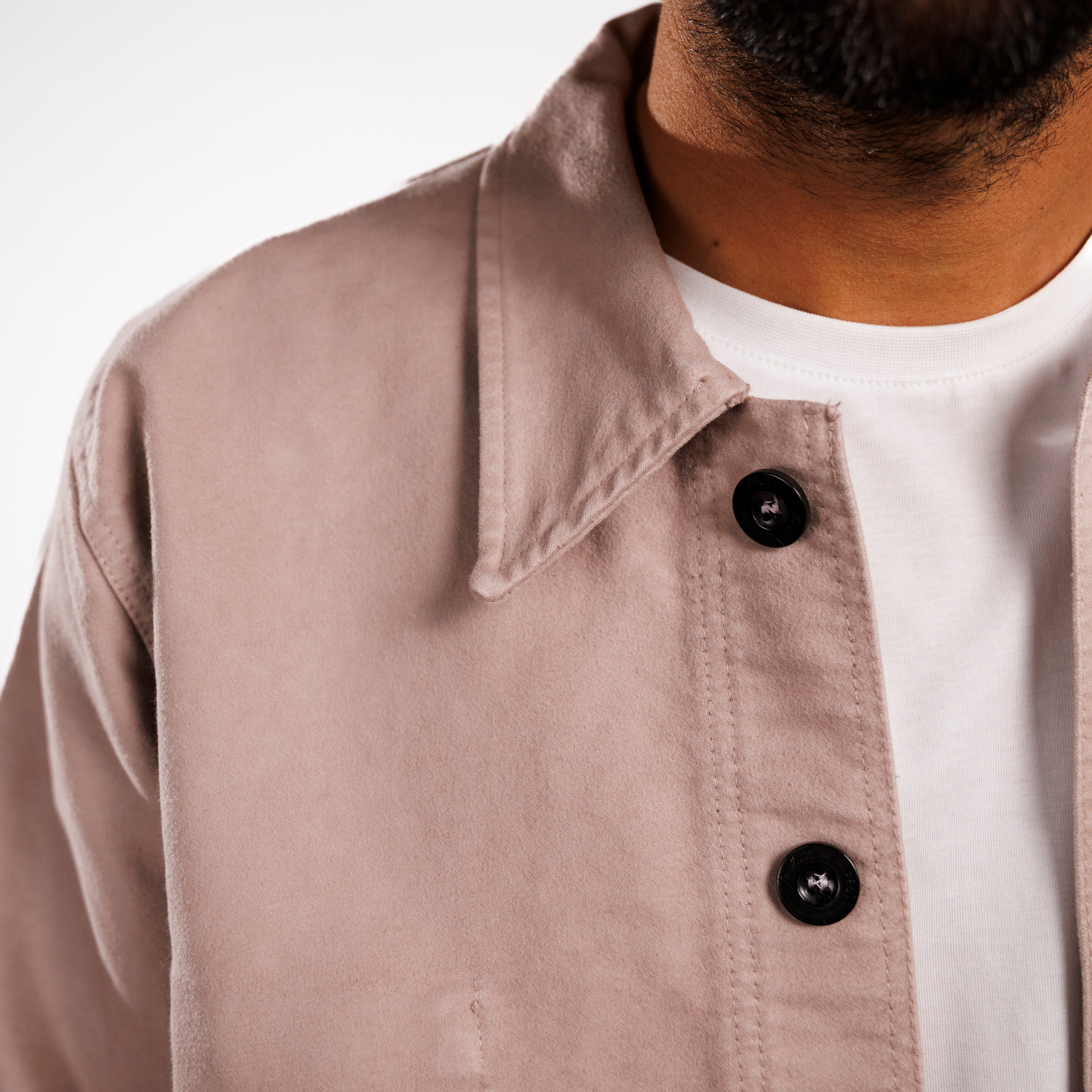 VESTE BOURGERON MOLESKINE Argile Unisexe