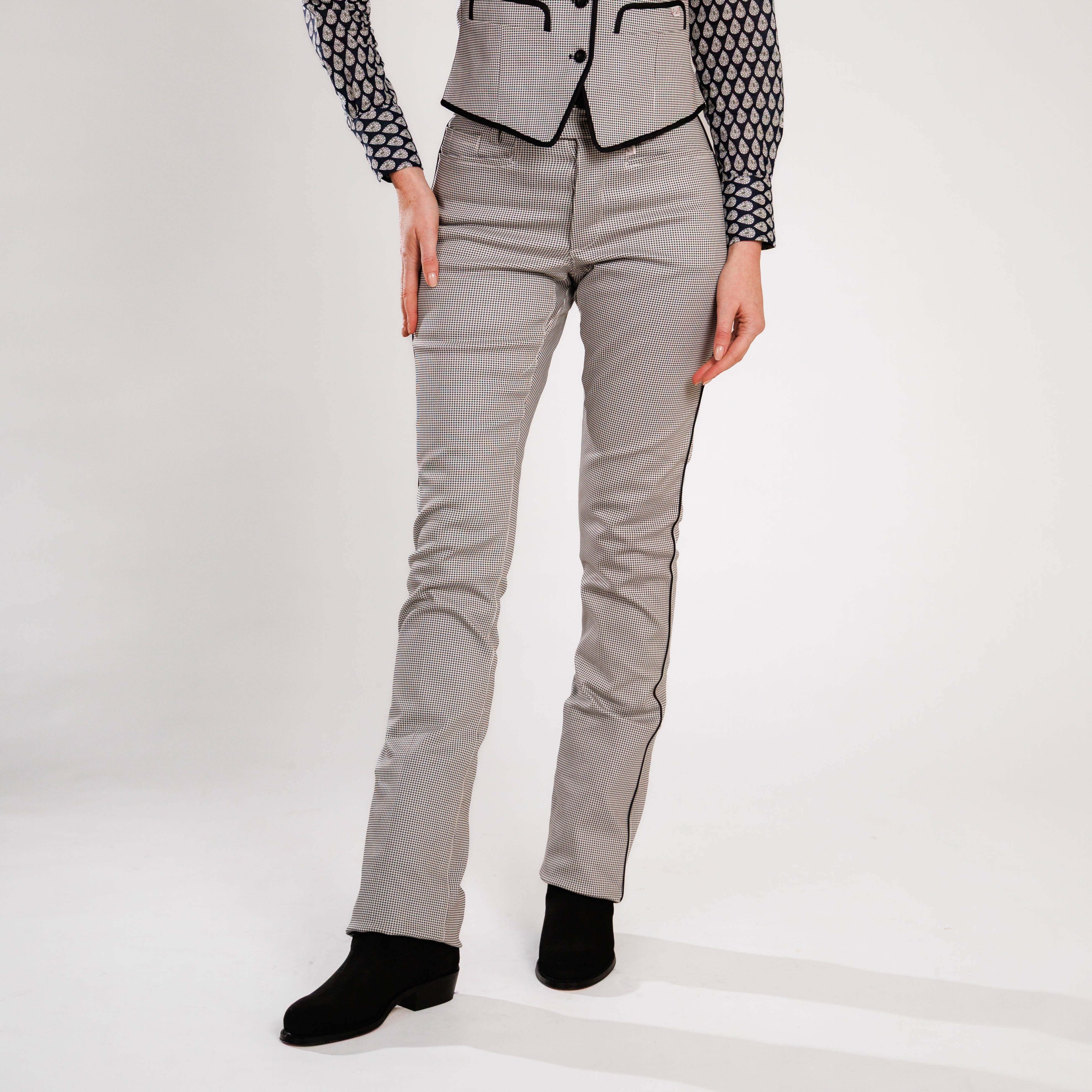Pantalon de Gardian Extensible Damier Femme