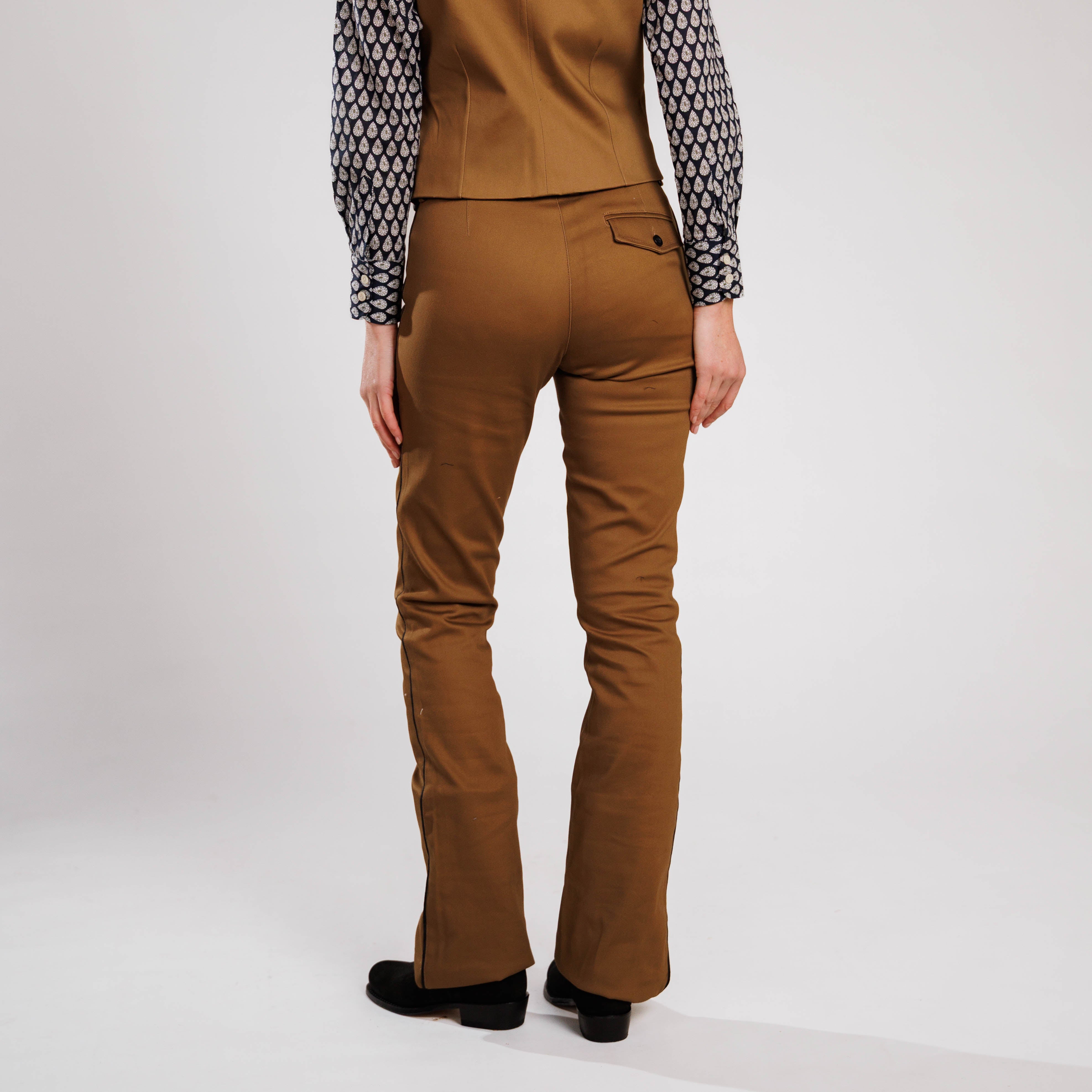 Pantalon de Gardian Noisette Extensible Femme