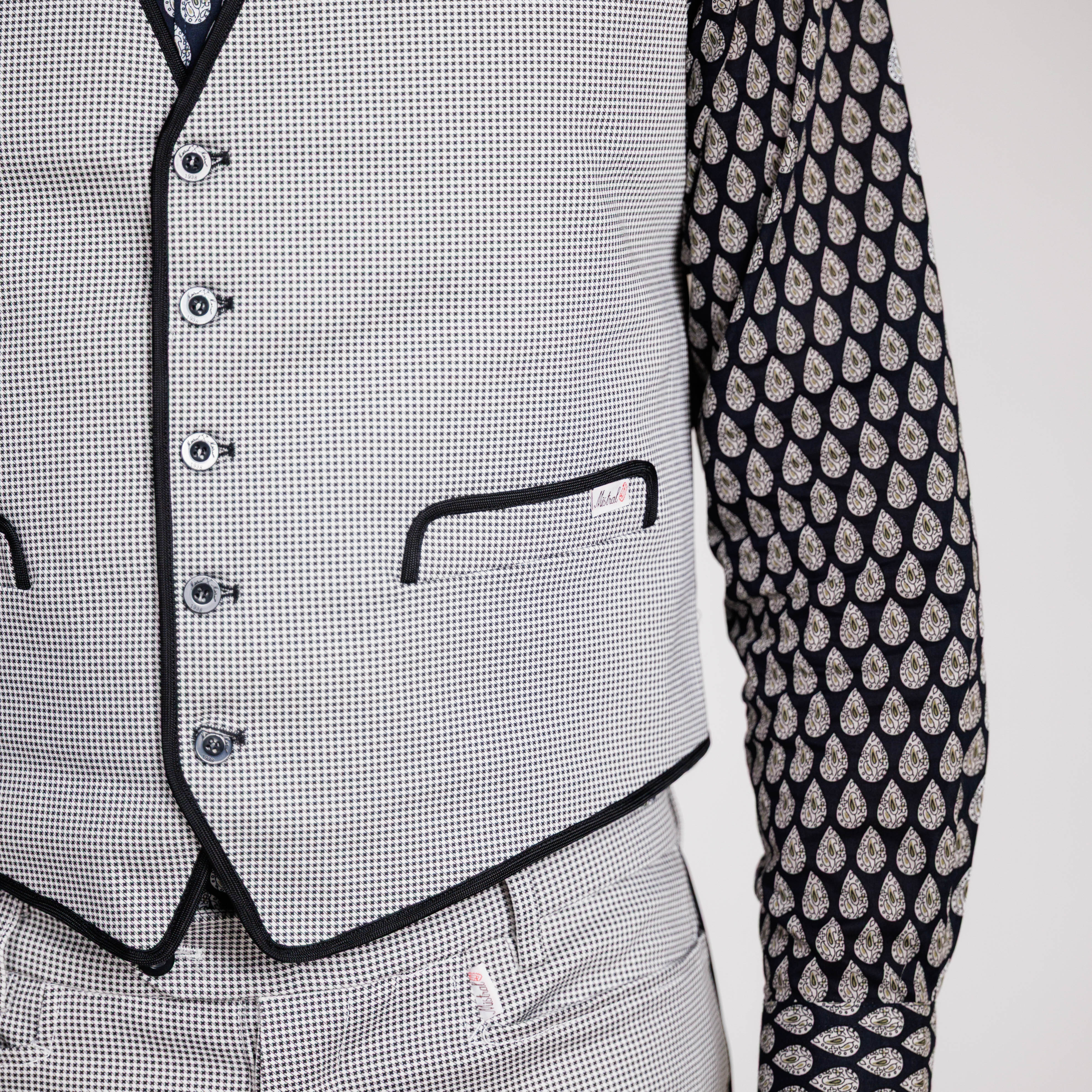 Gilet Gardian Homme Damier