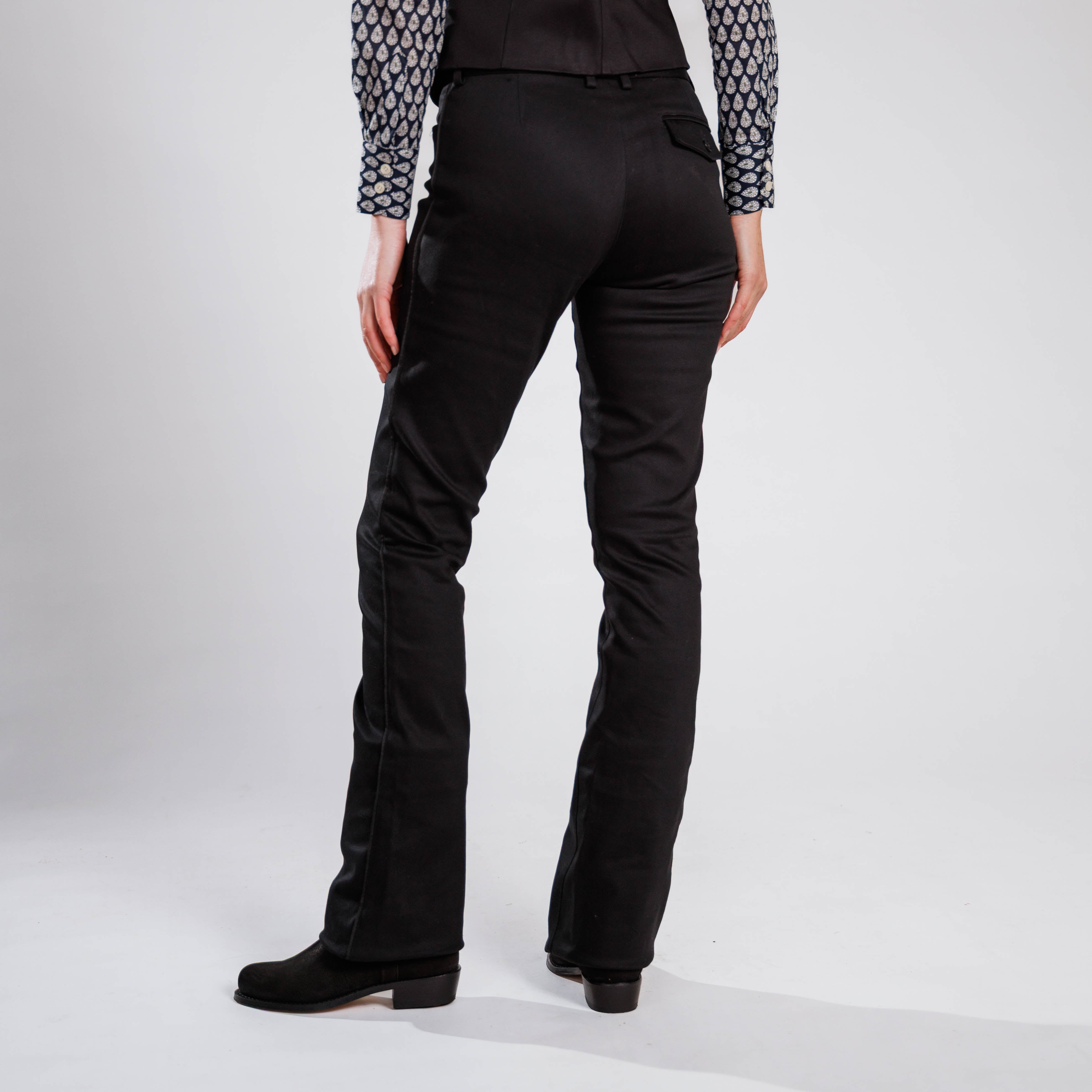 Pantalon de Gardian Extensible Noir Femme