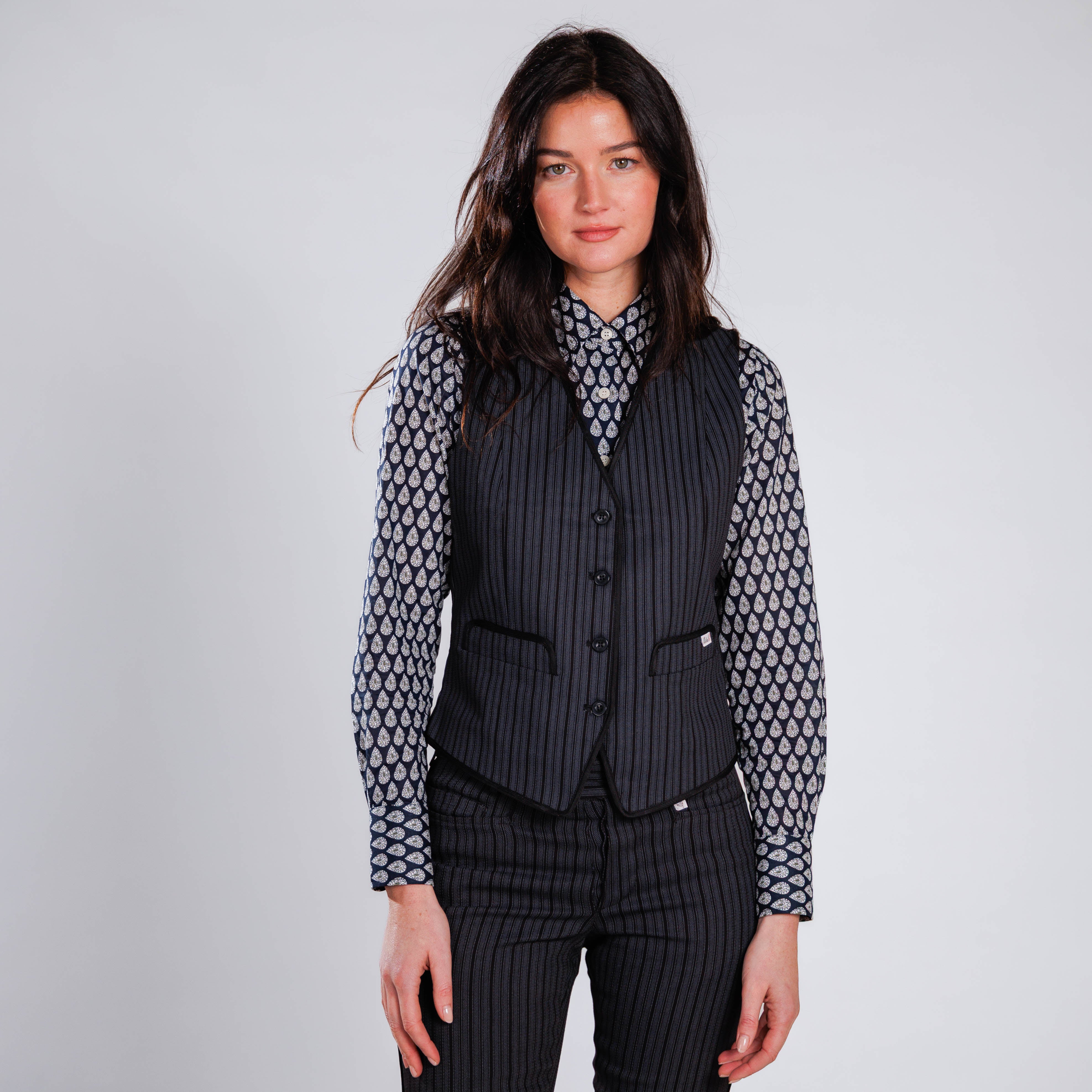 GILET GARDIAN FEMME Rayure Marius