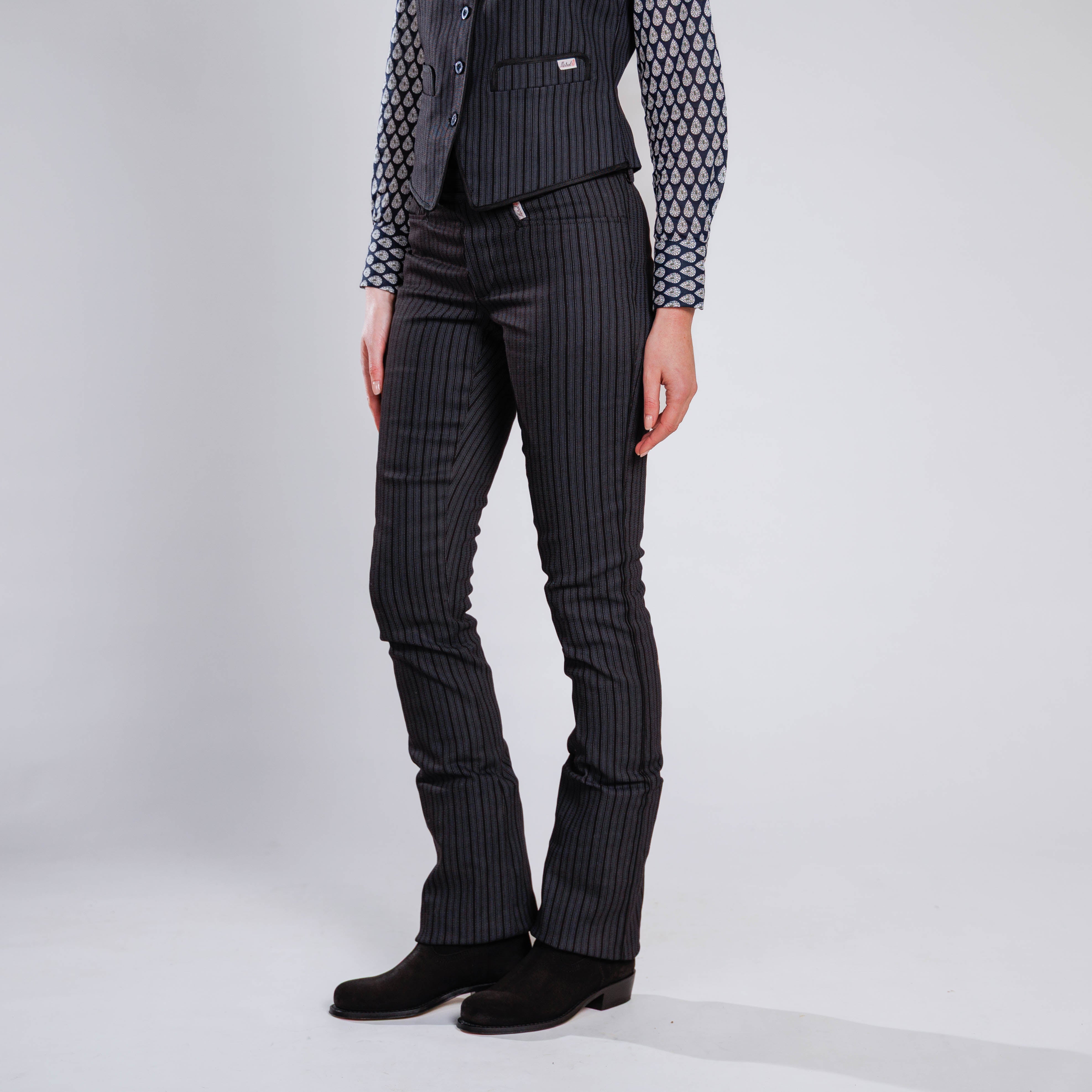 Pantalon de Gardian Extensible Rayures Marius Femme