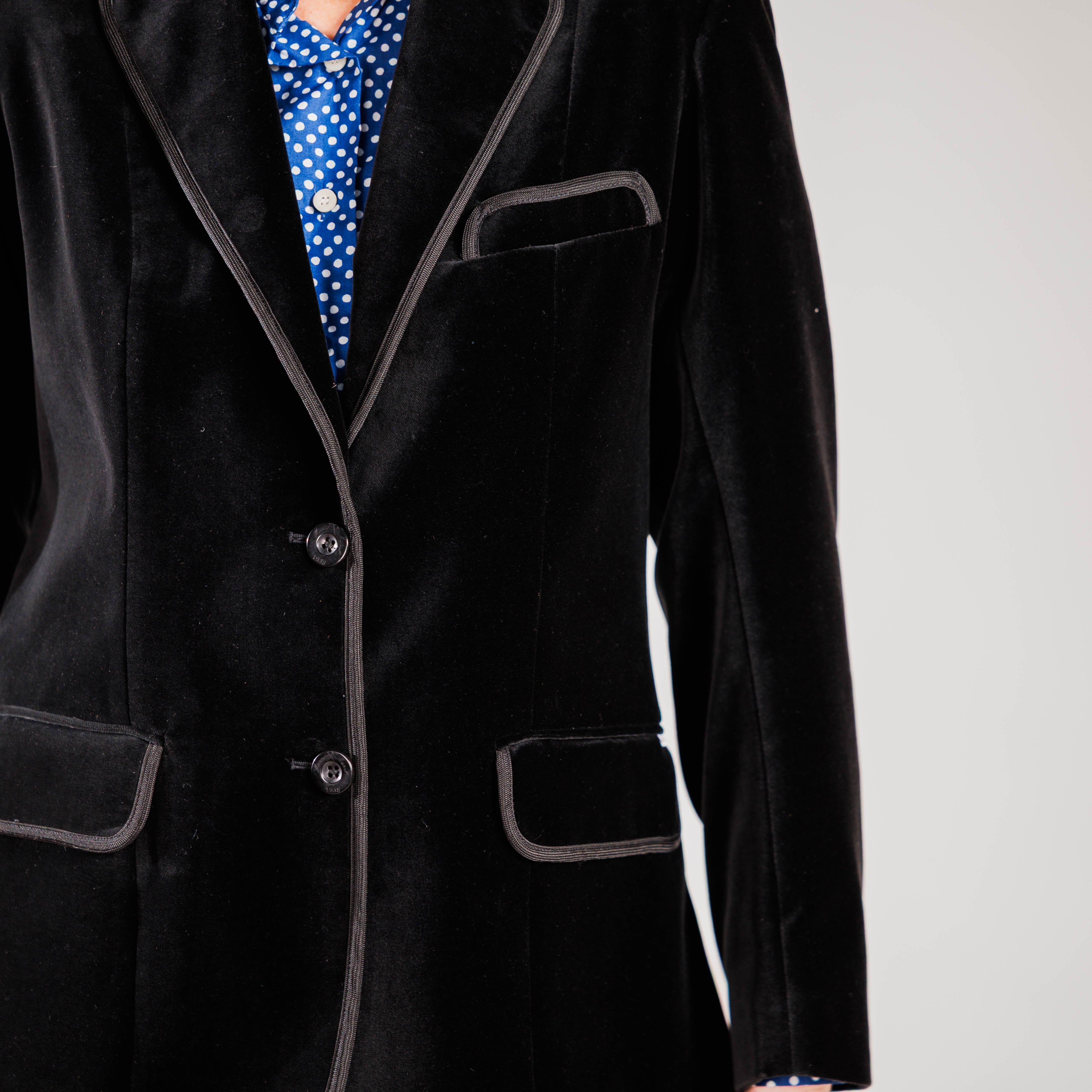 Véritable Veste de Gardian Femme Noir