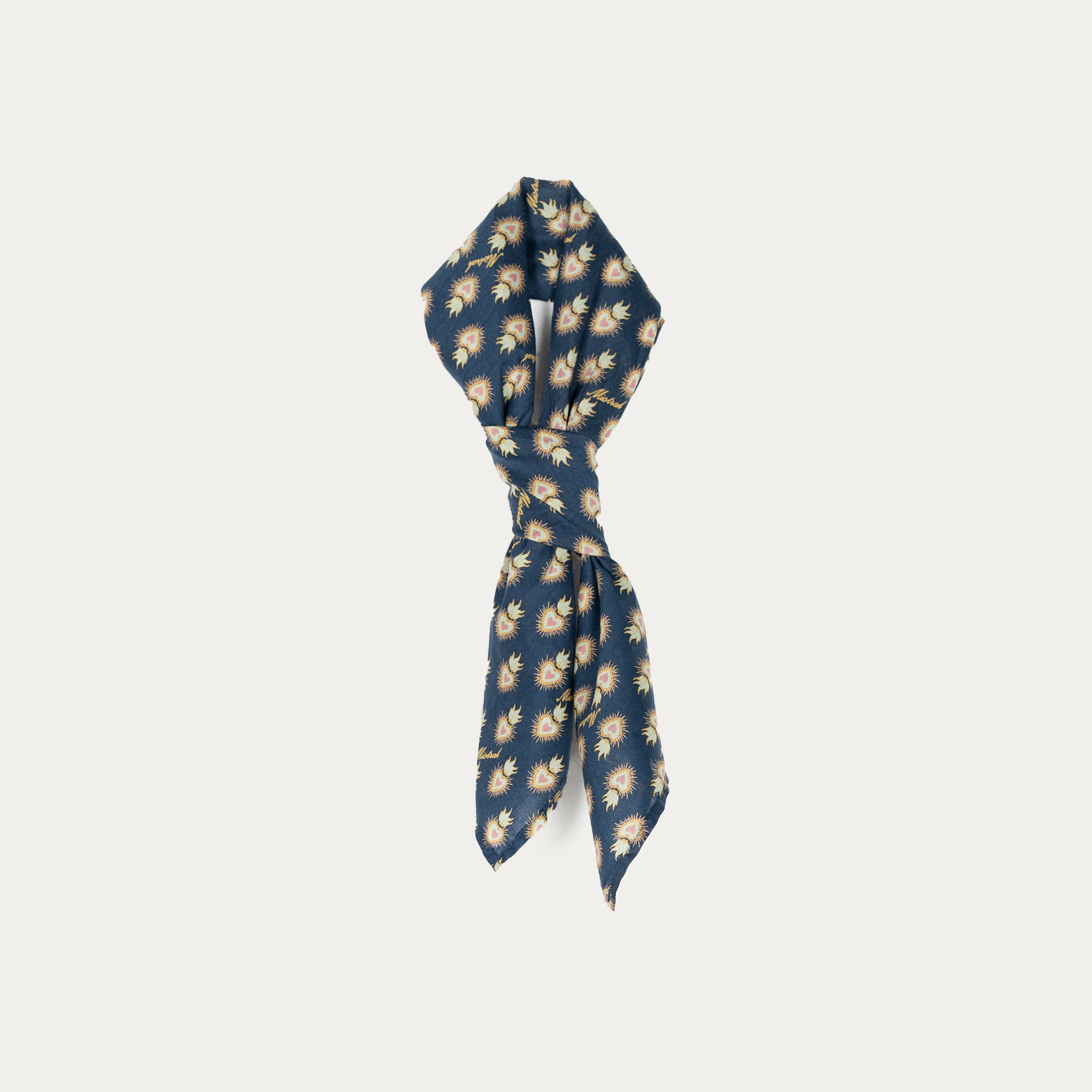 BANDANA EX VOTO Bleu nuit