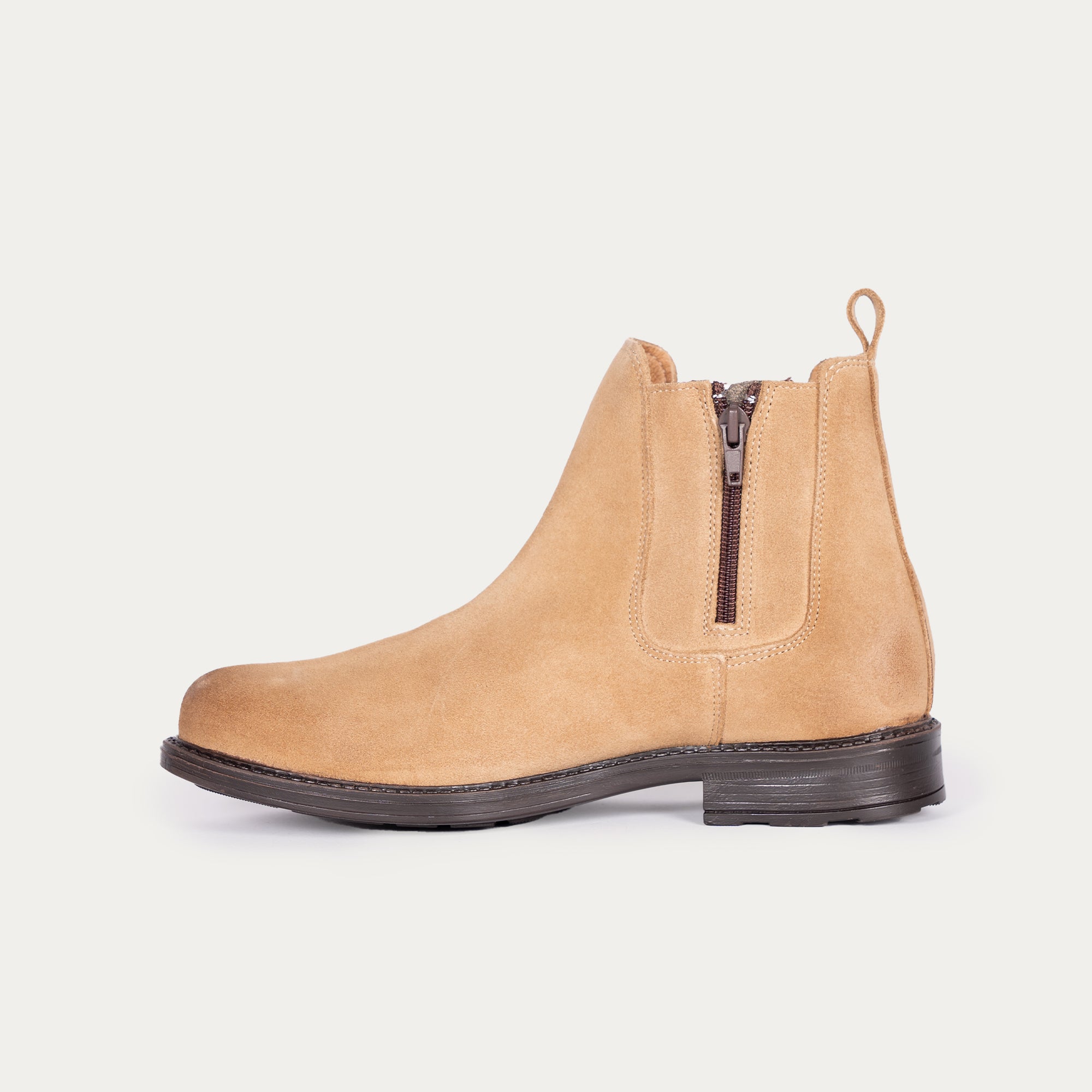BOOTS FERMETURE Beige Arena