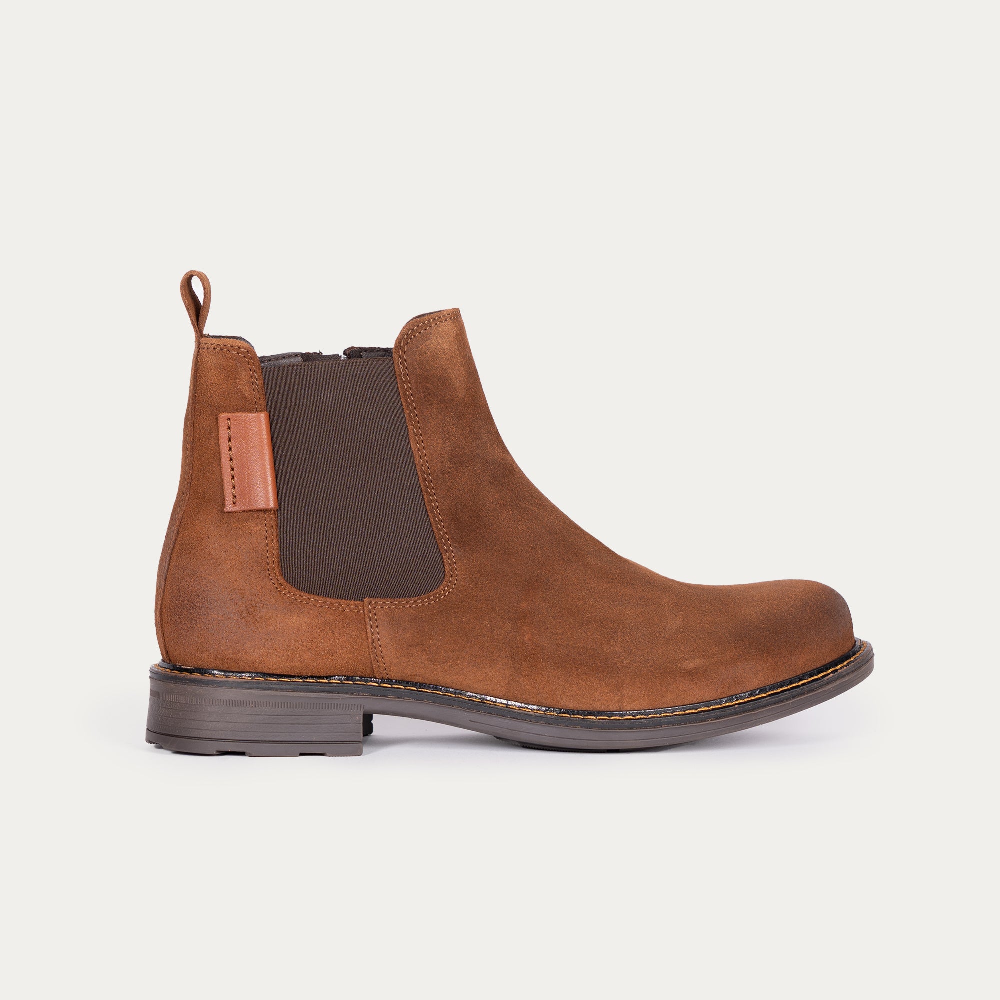 BOOTS FERMETURE Marron