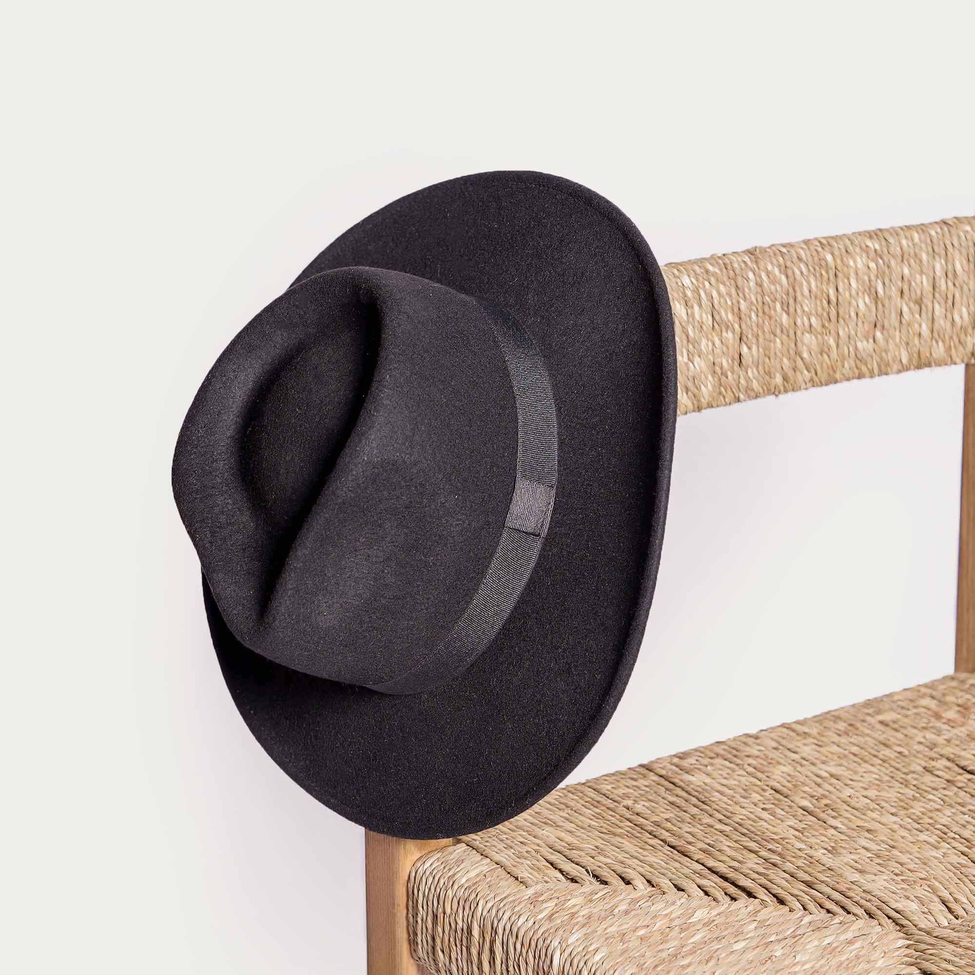 Chapeau gardian VALERGUES feutre noir