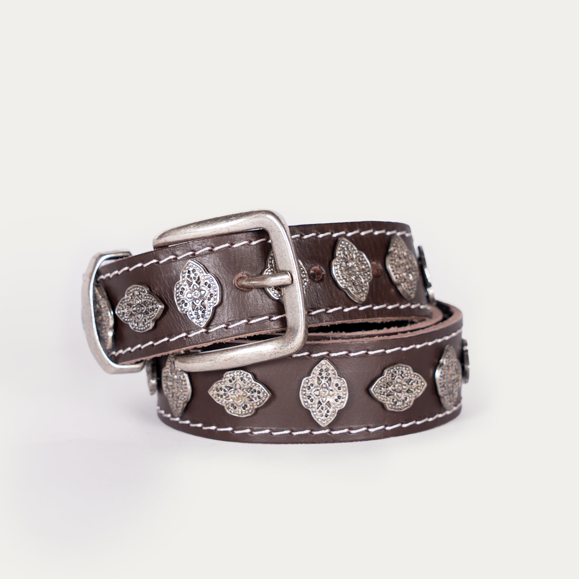 SILVER CALISSON BELT