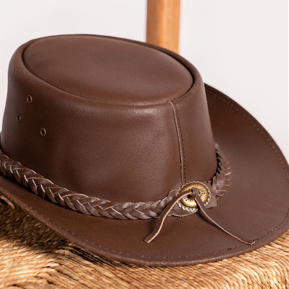 CHAPEAU ANTIQUE Marron