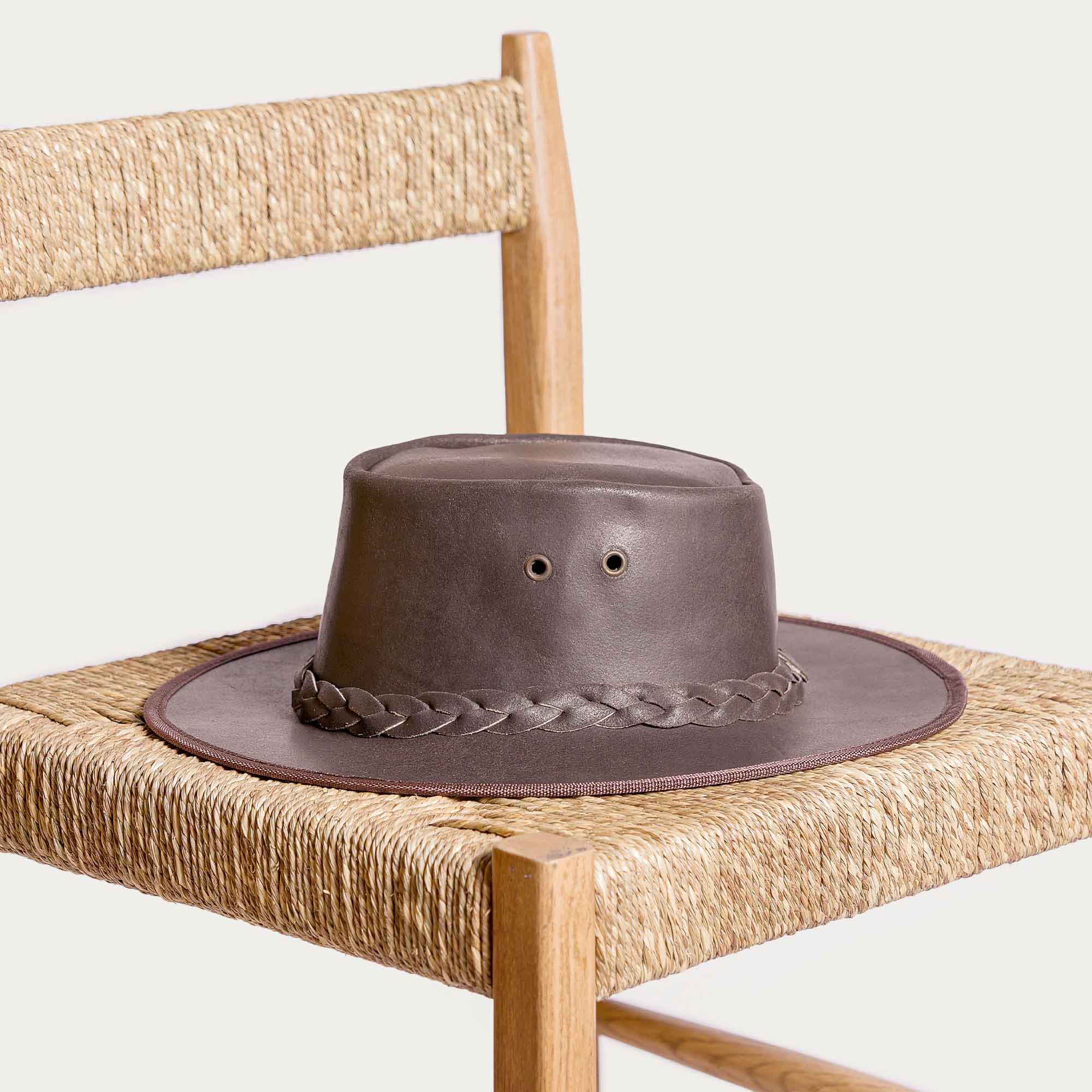 CHAPEAU INDIANA Marron