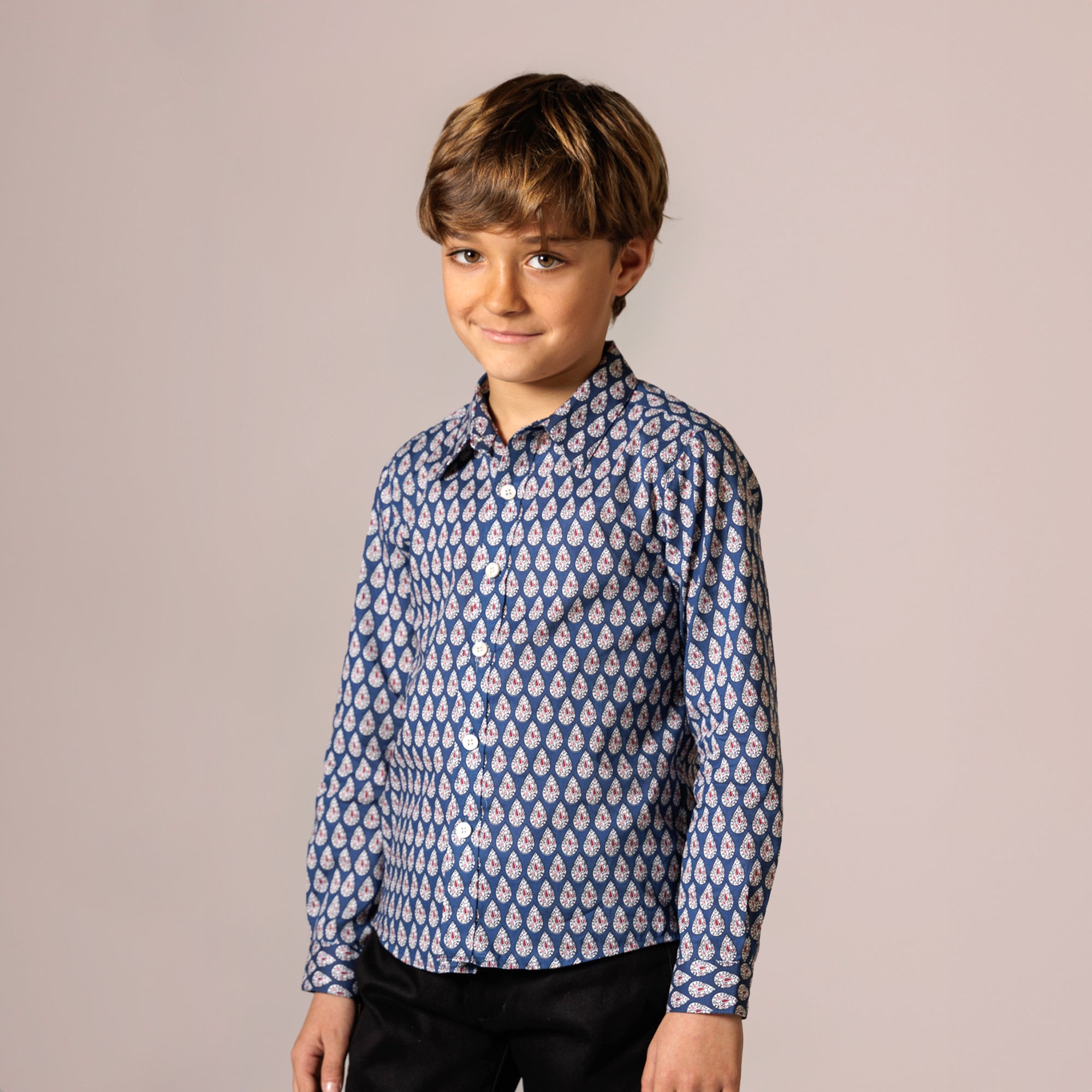 CHEMISE DE GARDIAN PEQUELET ARLATEN INDIGO