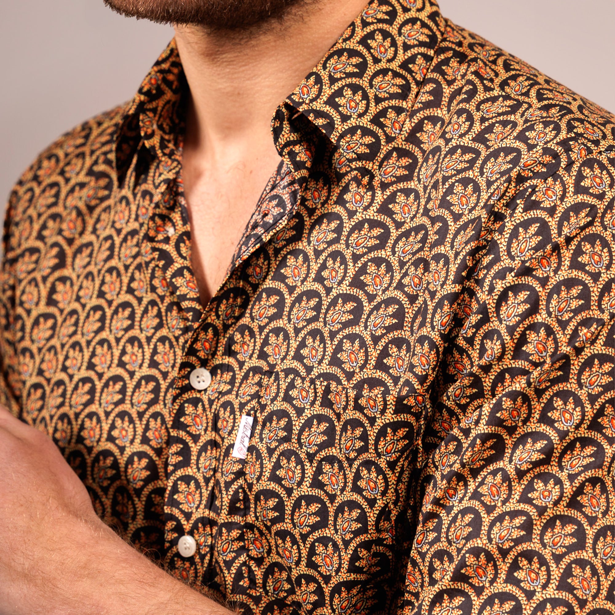 CHEMISE TRADITION PANTAI Noir