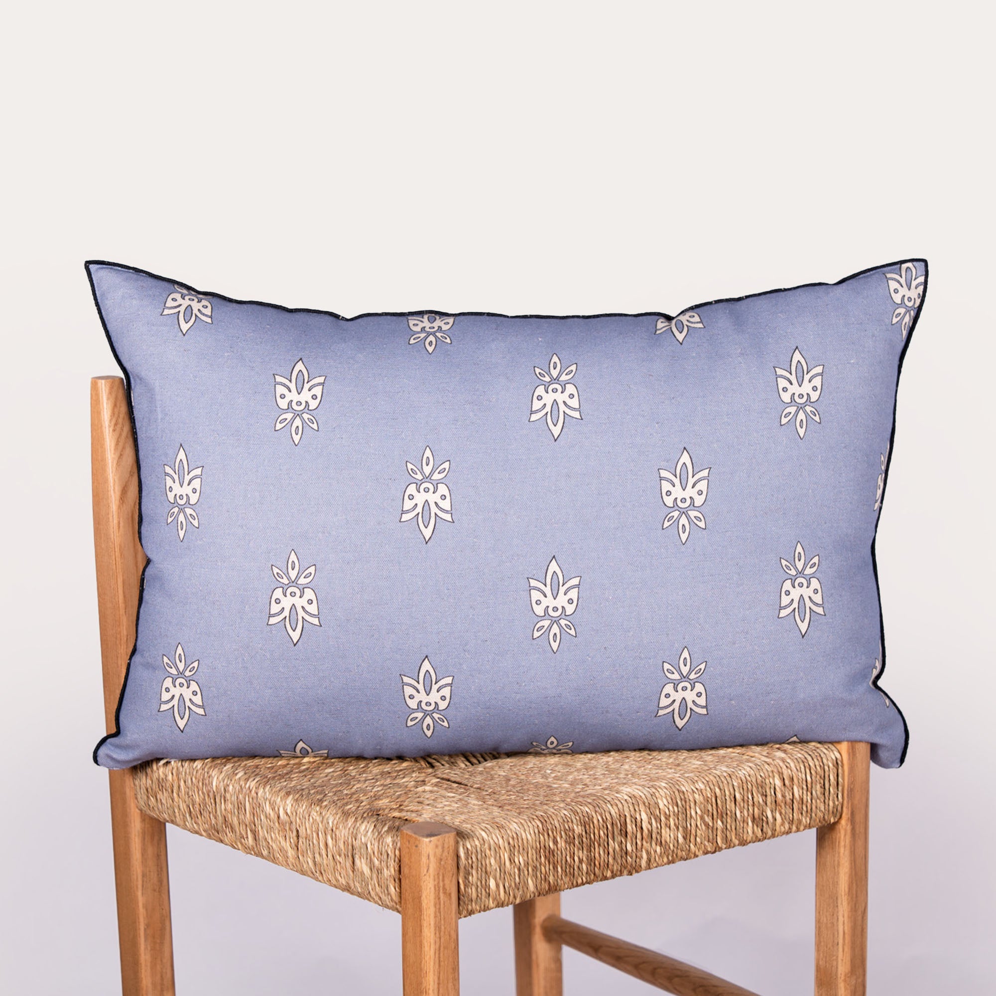 COUSSIN LIN MOSCA GEANT BLEU CELESTE RECTANGLE