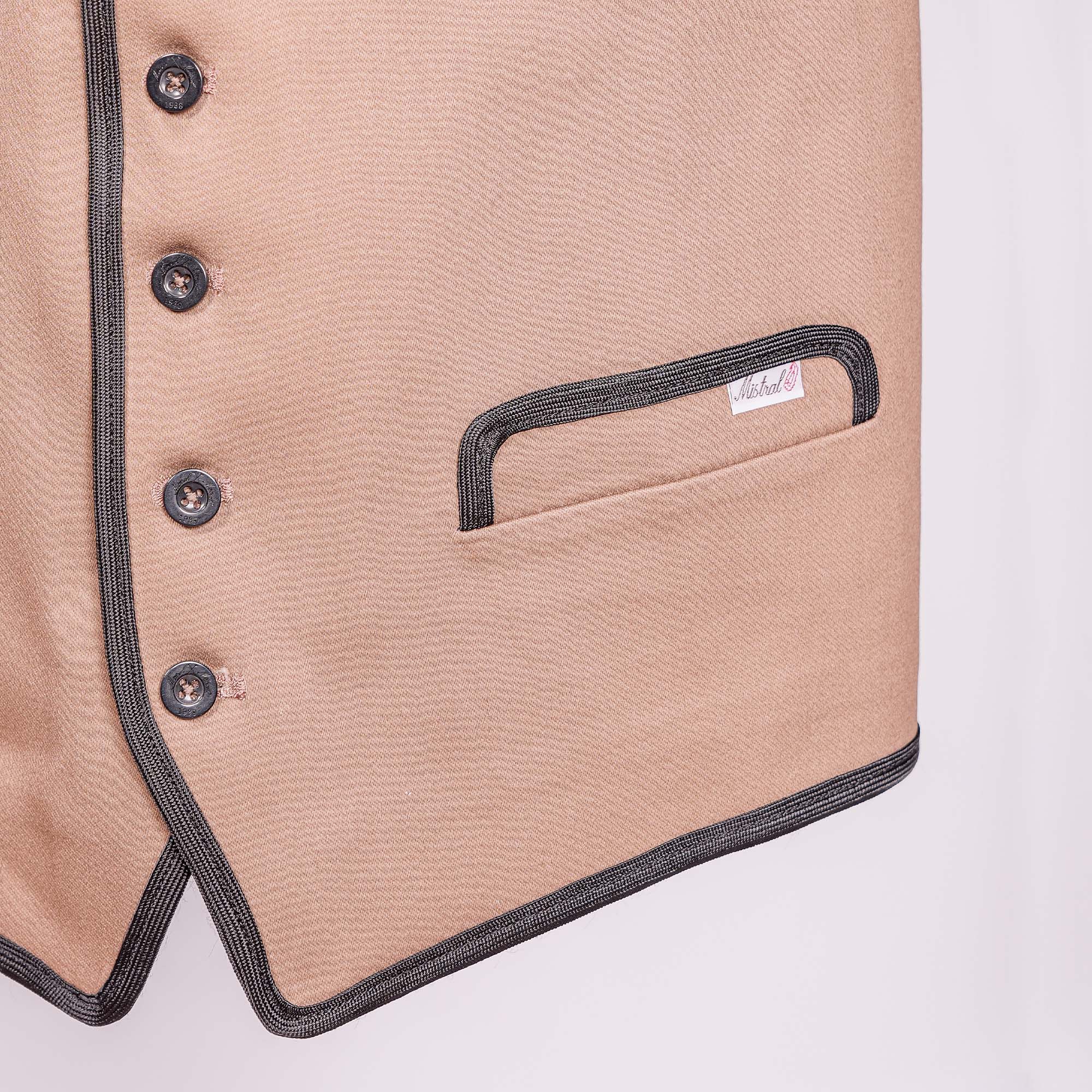 Walnut Brown Gardian Waistcoat 