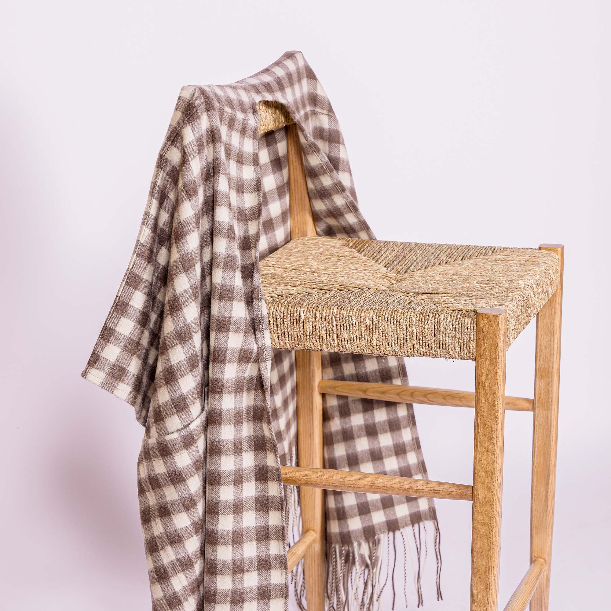 Poncho Laine Camargue