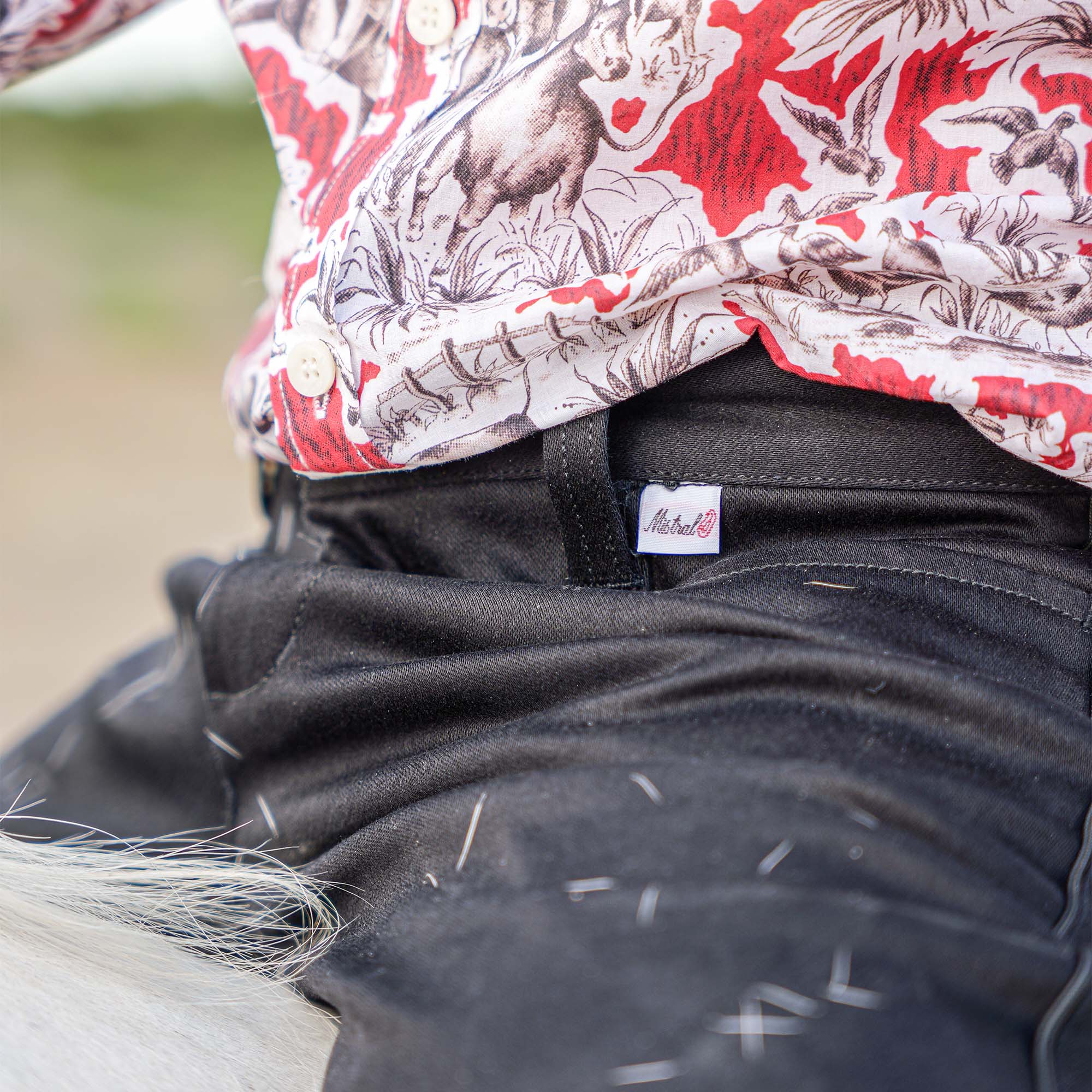 Véritable Pantalon de Gardian Noir Enfant