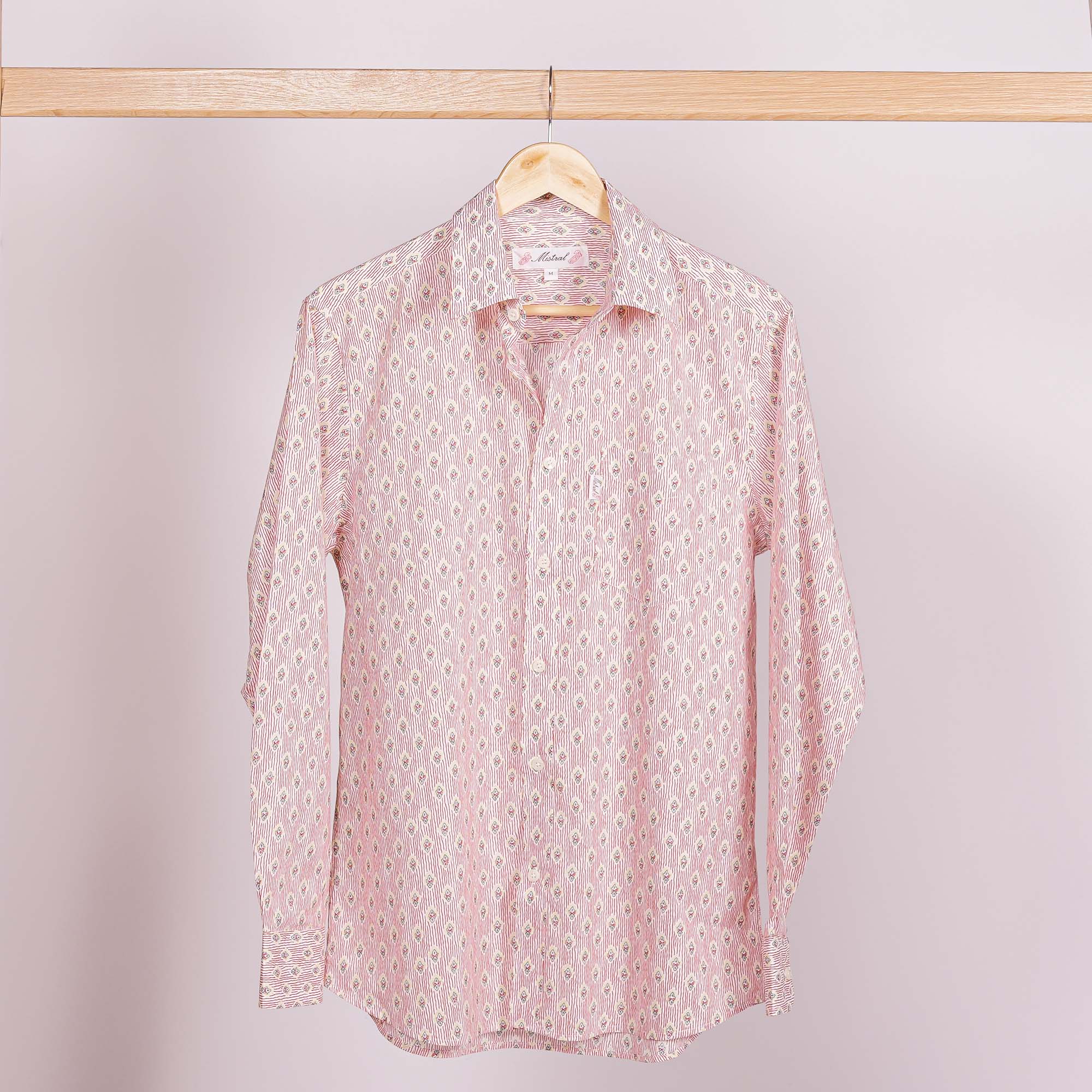 TRADITIONAL CALISSON SKY STRIPED SHIRT