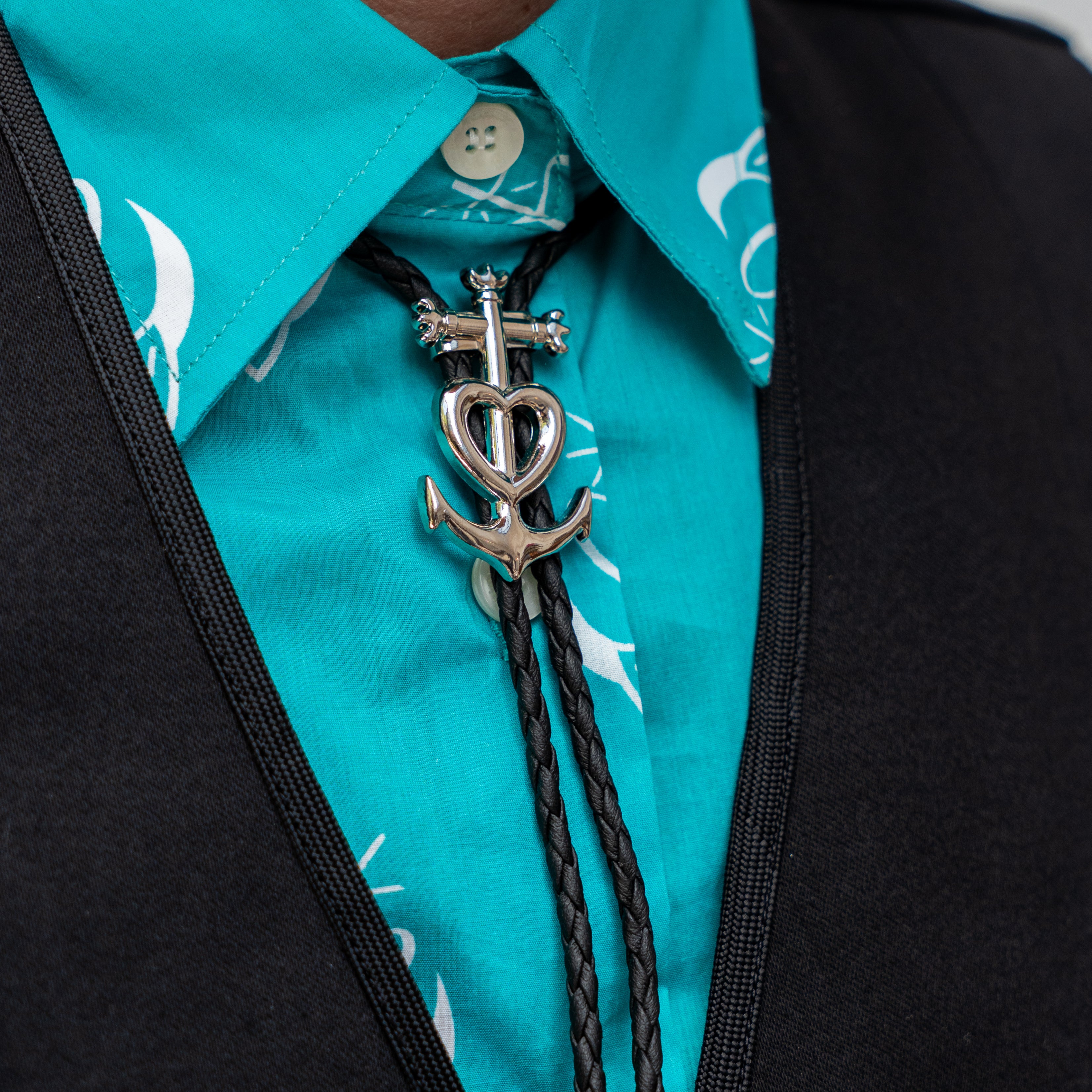 CORDELIERE CAMARGUAISE - Croix Argent