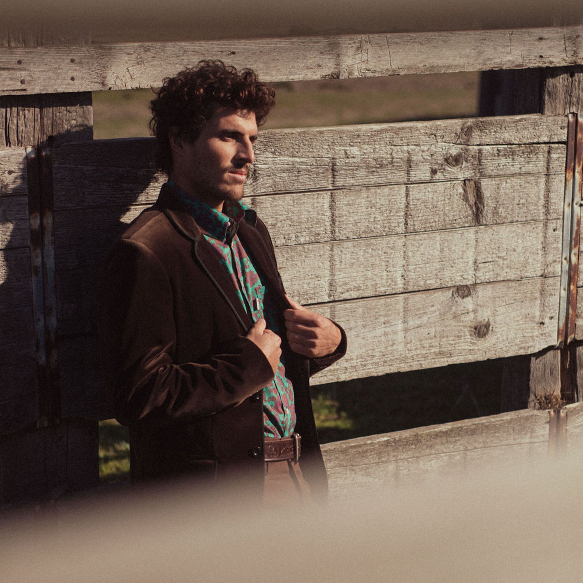 Véritable Veste de Gardian Homme Havane
