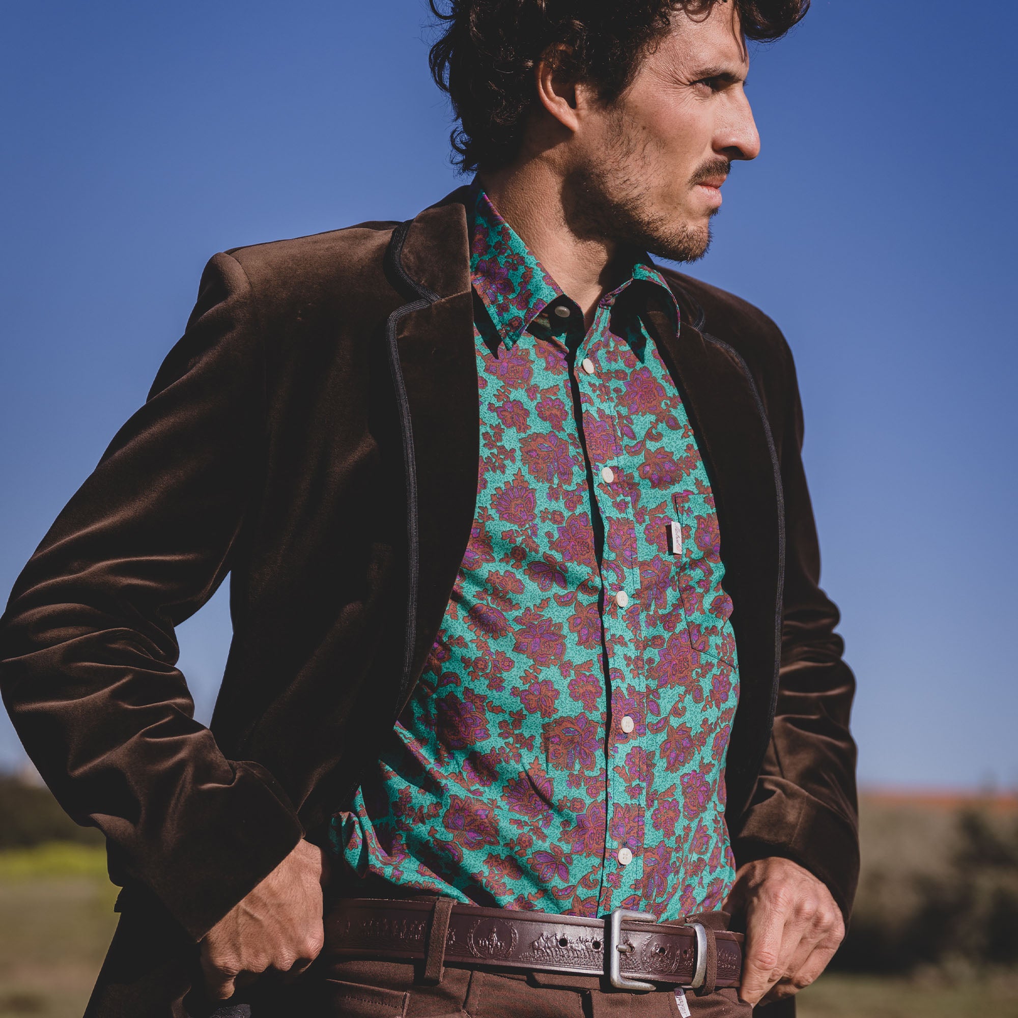Authentic Men Gardian jacket Havana brown