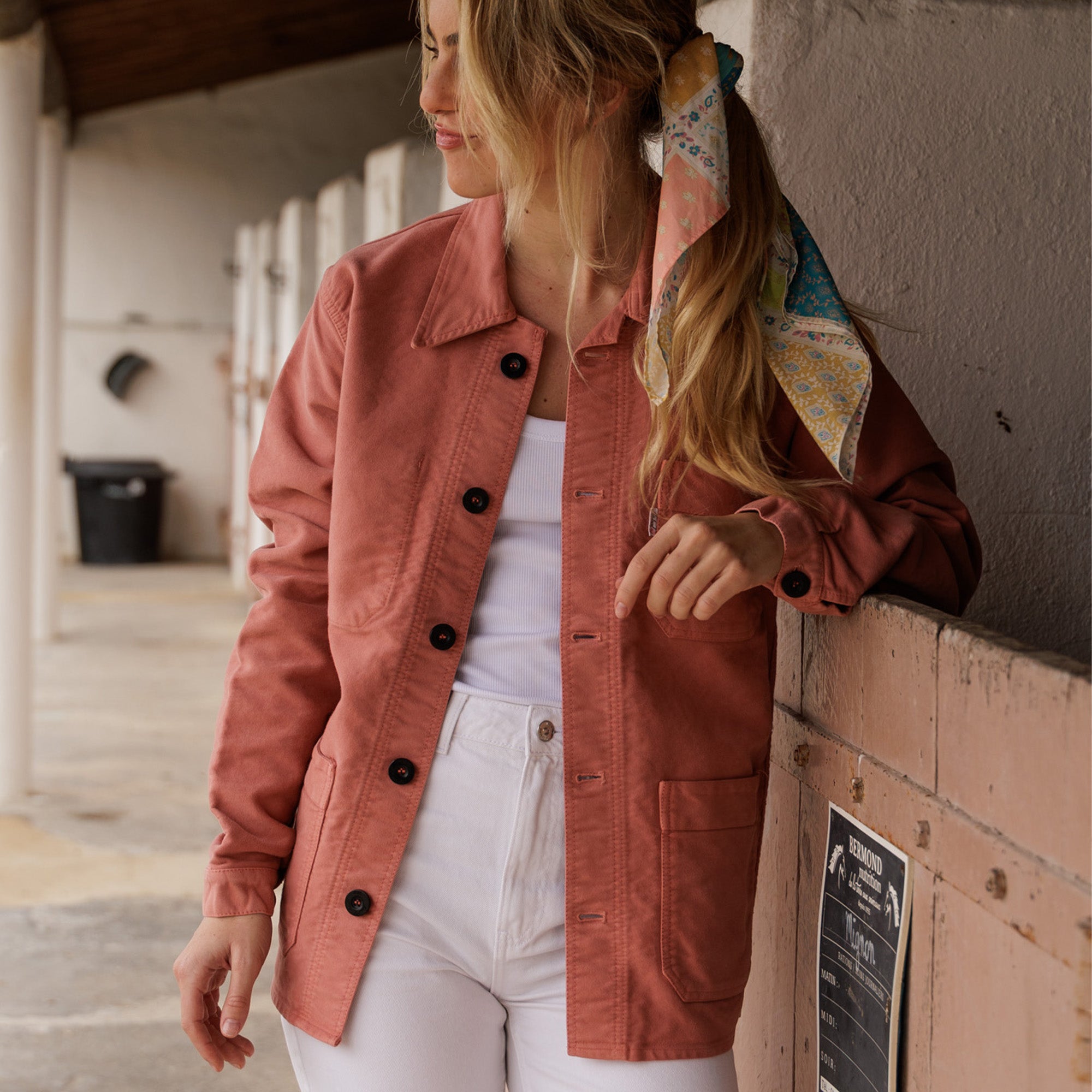 Veste Bourgeron Moleskine BUVARD UNISEXE